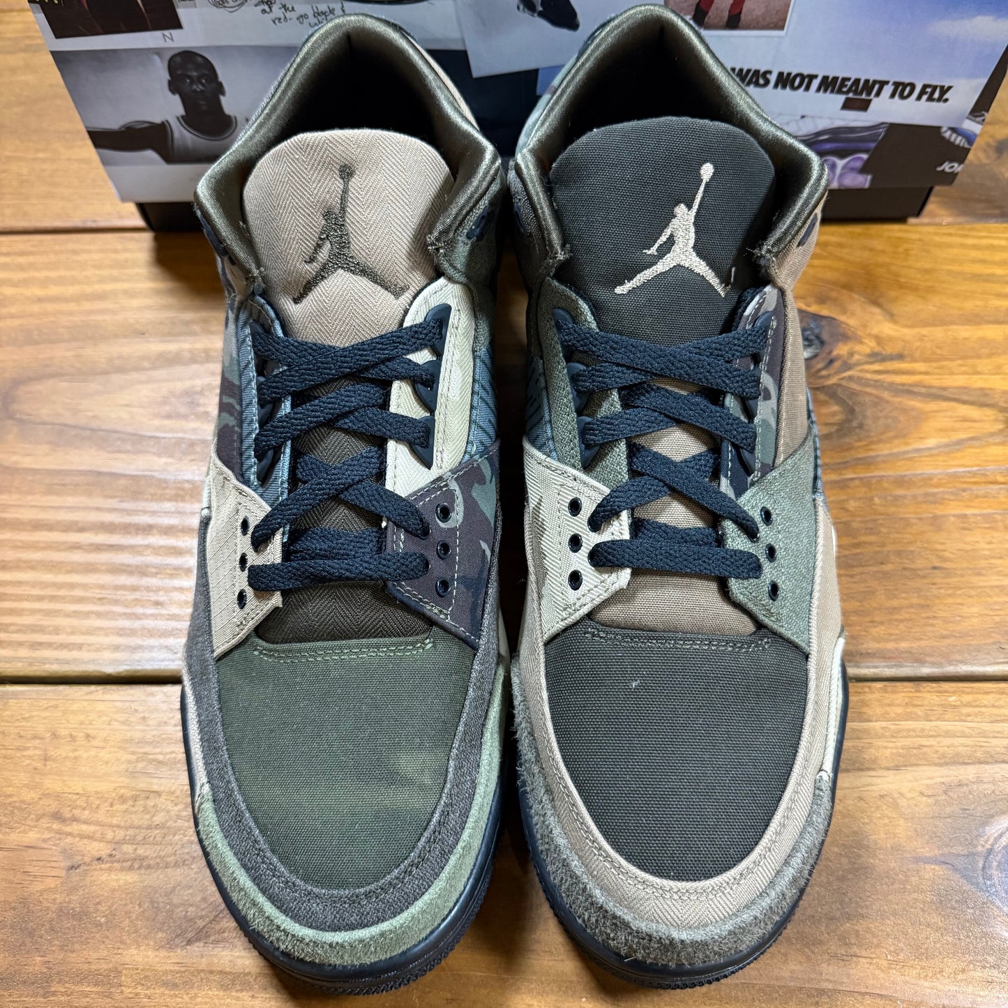 SIZE 12.5 - Jordan 3 Retro 'Patchwork' (Used)