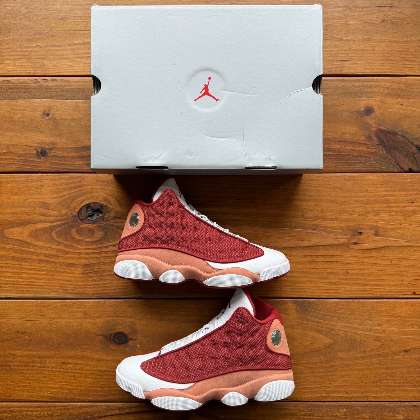 SIZE 10 - Jordan 13 Retro 'Dune Red' (Used)