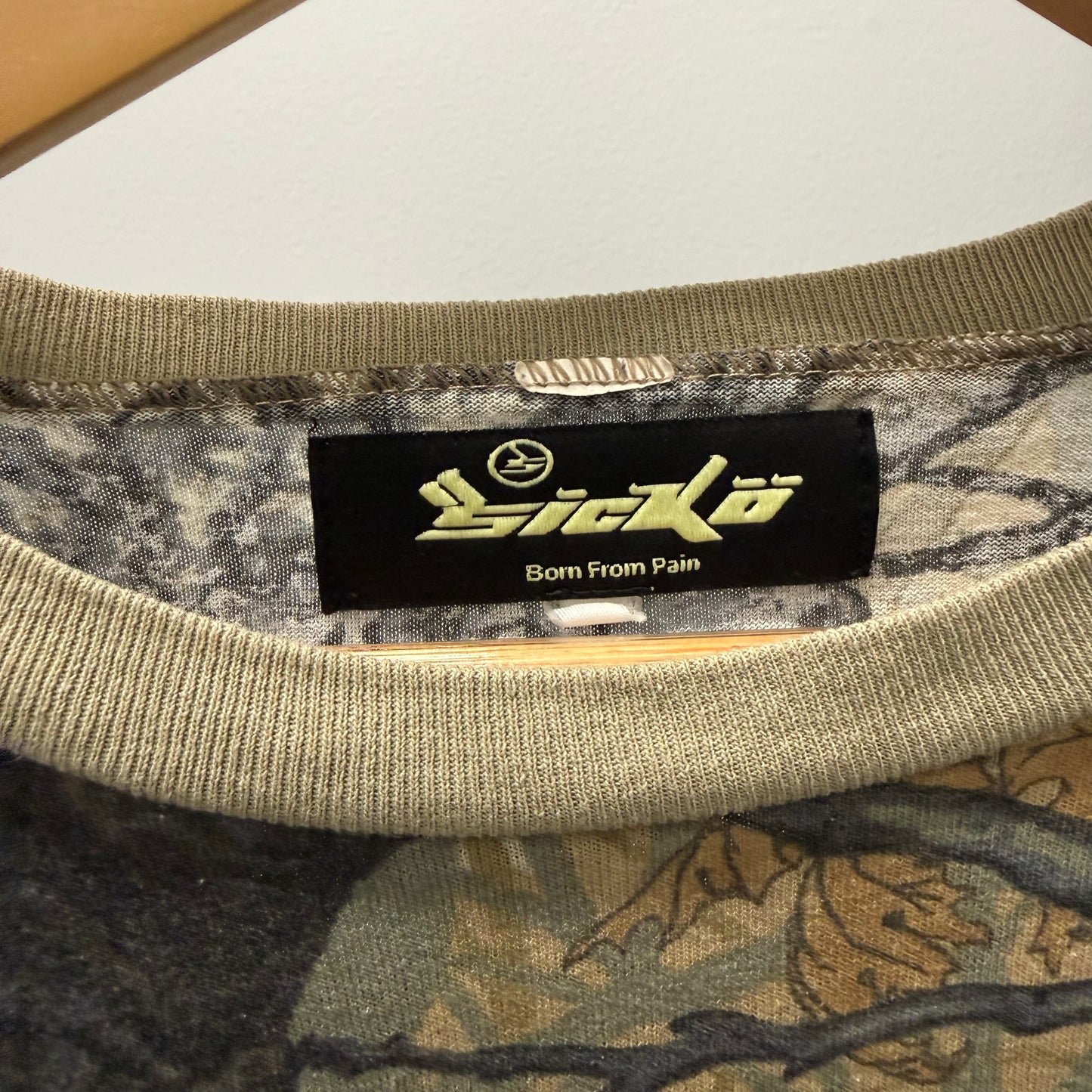 Large - Sicko Camo Longsleeve (Pre-Owned)