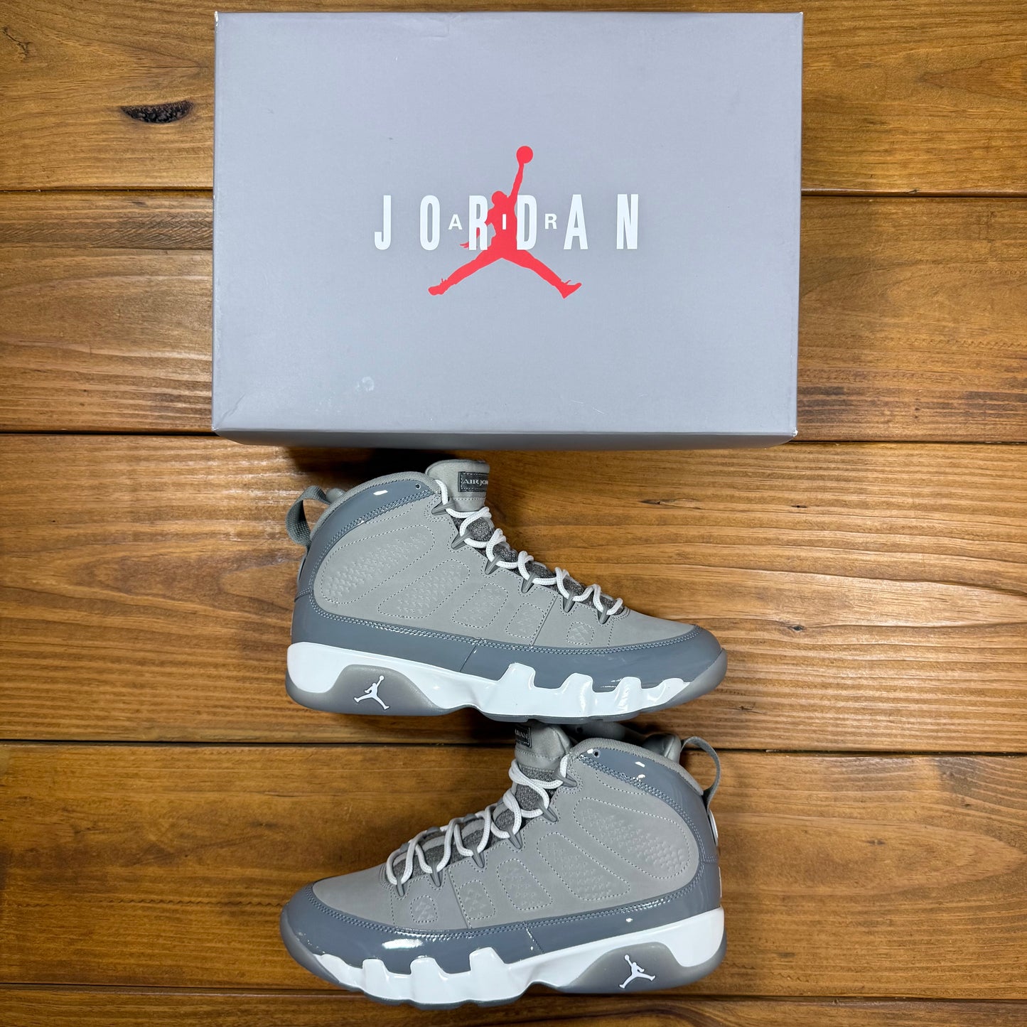SIZE 10.5 - Jordan 9 Retro 'Cool Grey' 2025 (Used)