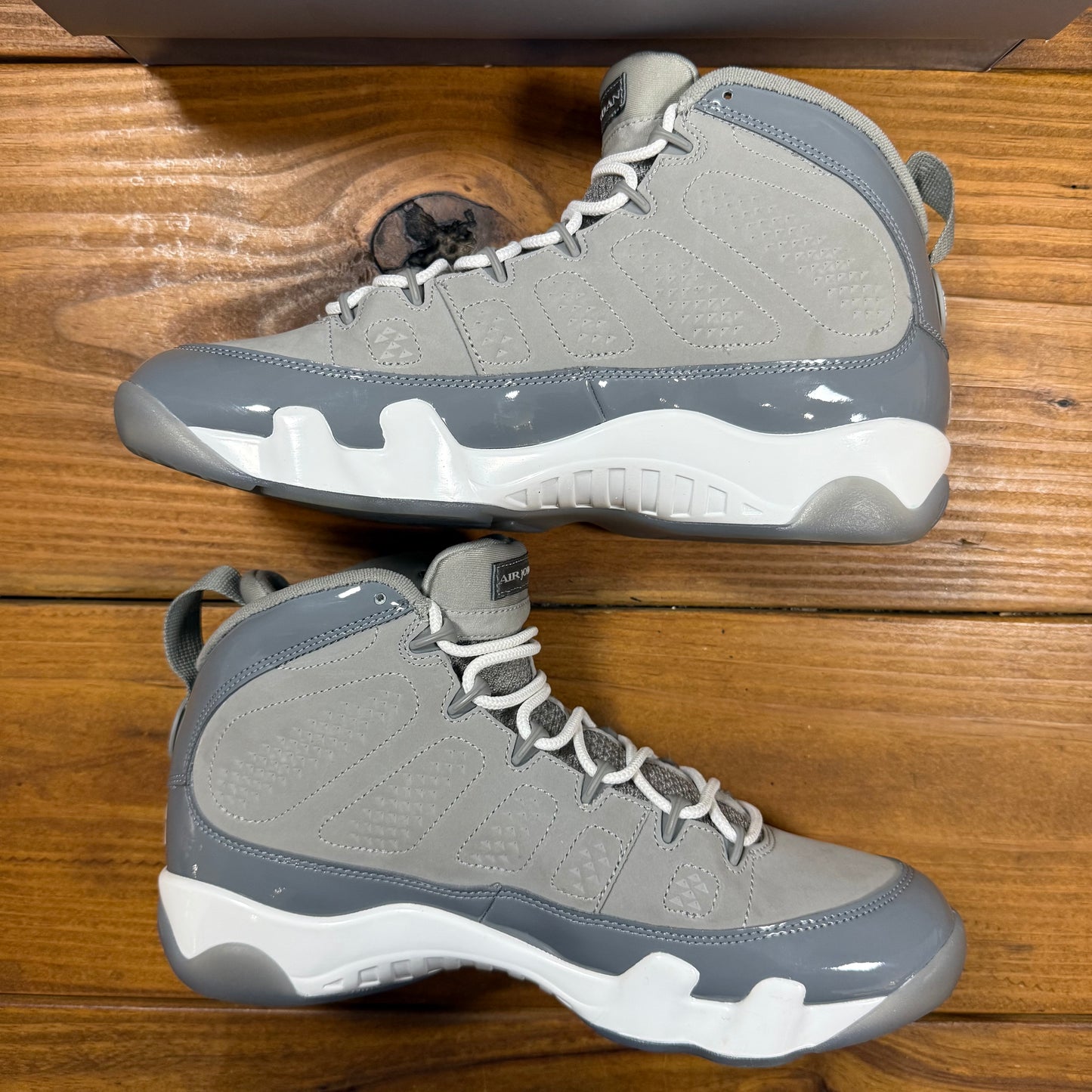 SIZE 10.5 - Jordan 9 Retro 'Cool Grey' 2025 (Used)