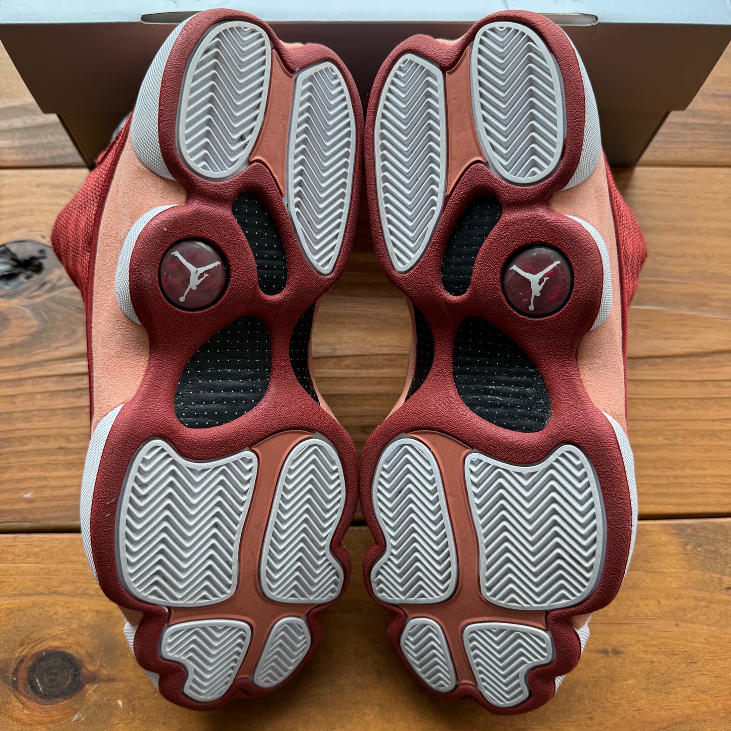 SIZE 10 - Jordan 13 Retro 'Dune Red' (Used)