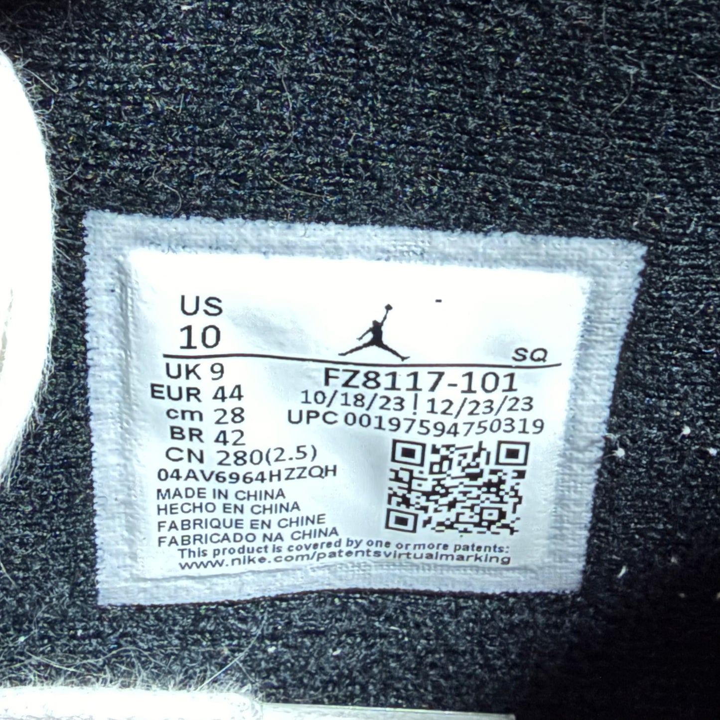 SIZE 10 - Jordan Jumpman Jack TR 'University Red' (Used)