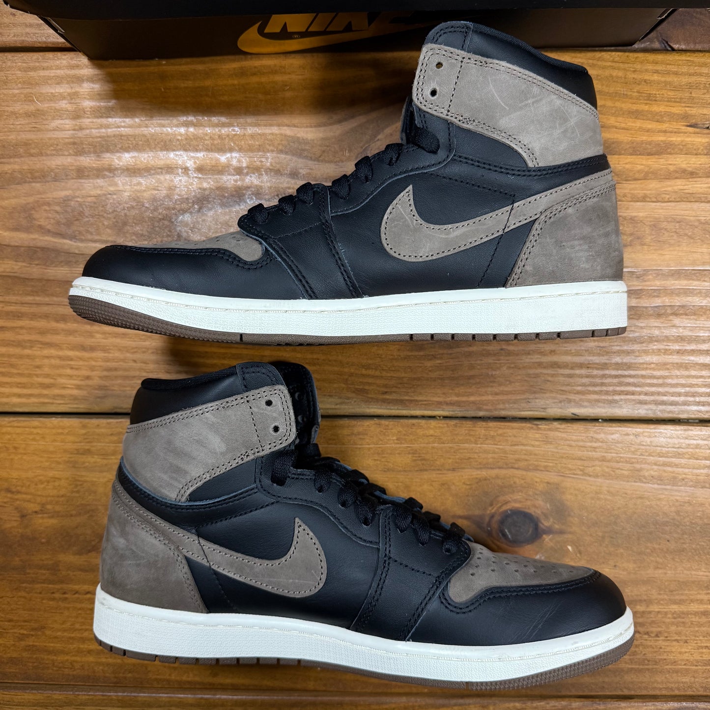 SIZE 10 - Jordan 1 Retro High OG 'Palomino' (Used)