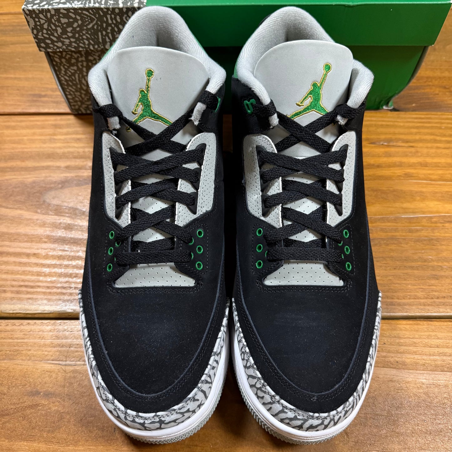SIZE 12 - Jordan 3 Retro 'Pine Green' (Used)
