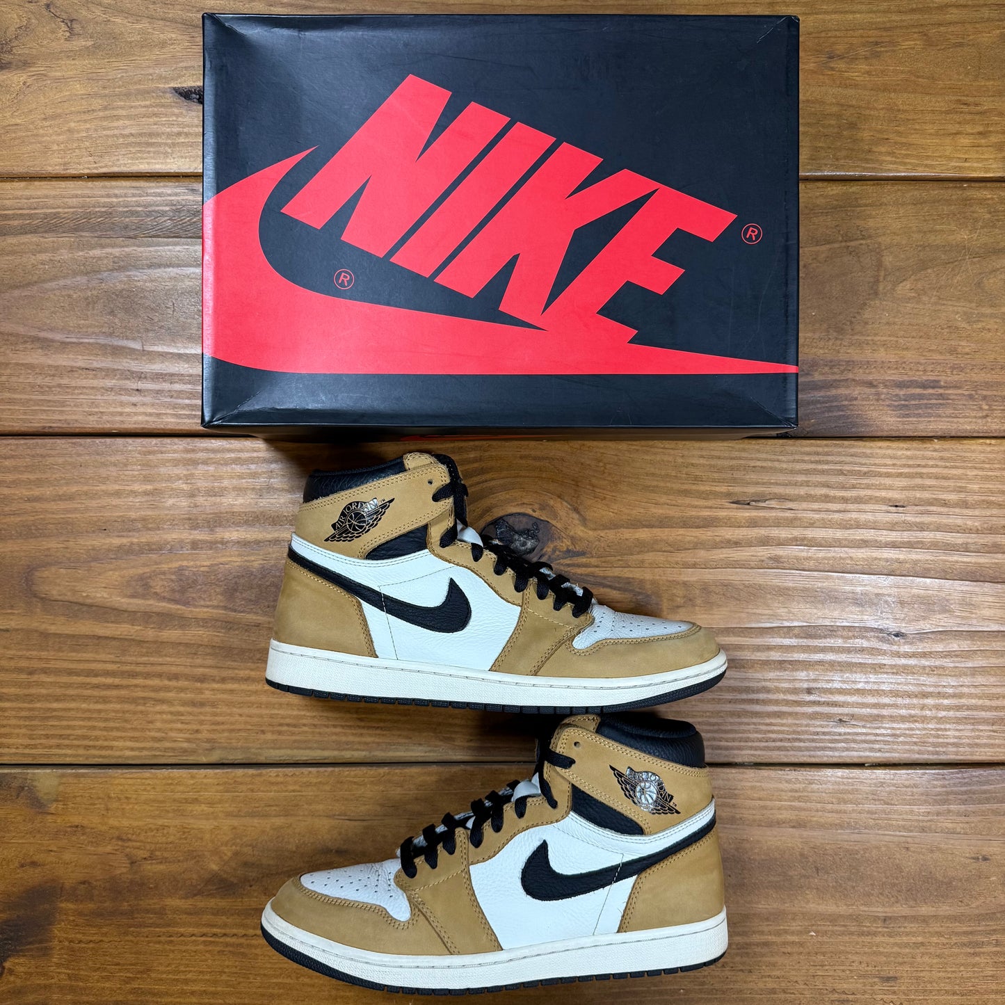 SIZE 10.5 - Jordan 1 Retro High OG 'Rookie of the Year' (Used)