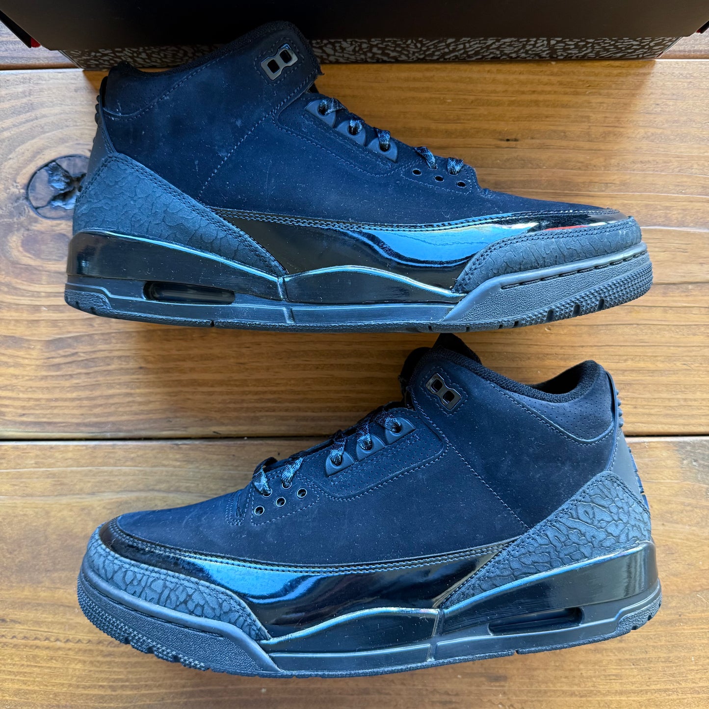 SIZE 11.5 - Jordan 3 Retro 'Black Cat' 2025 (Used)
