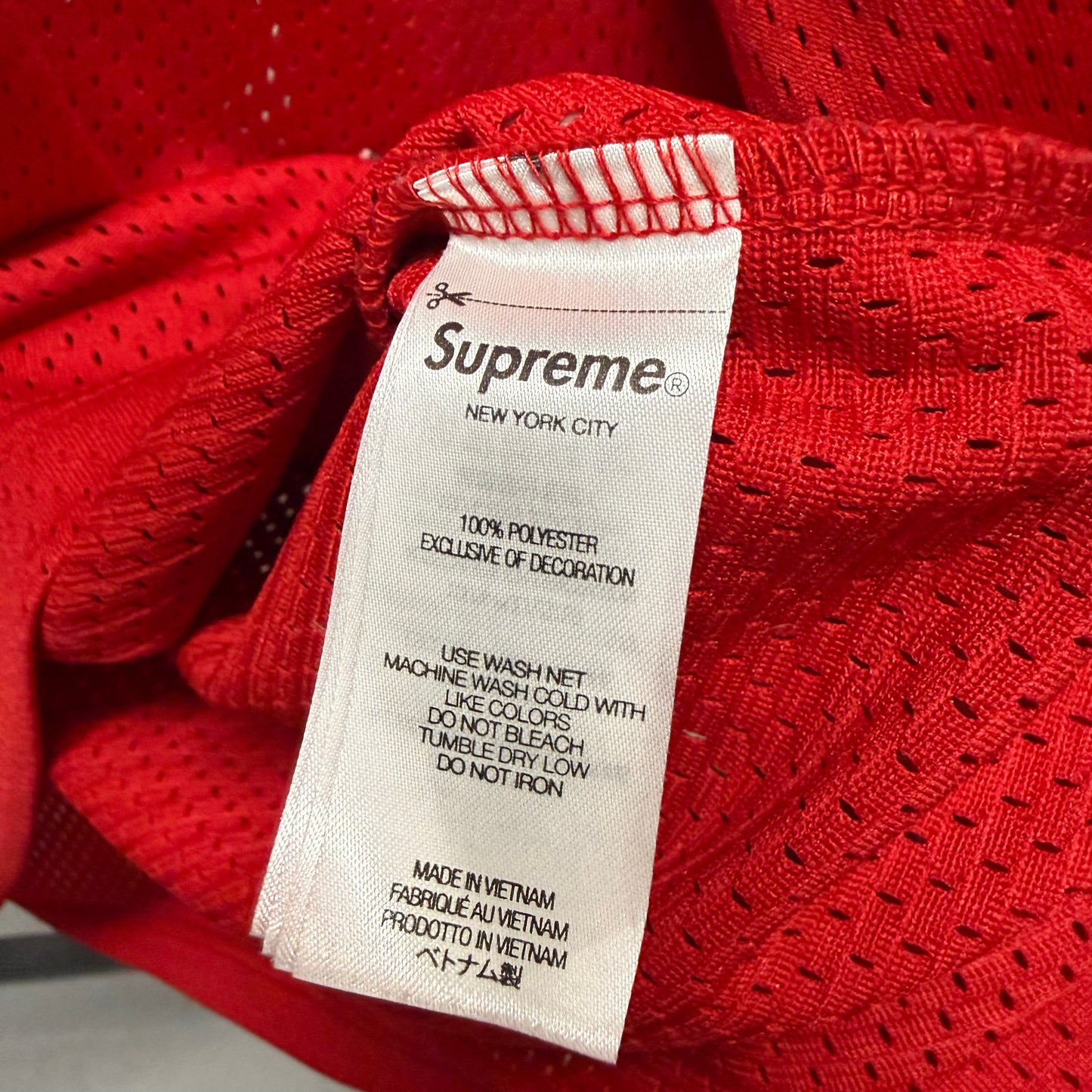 Supreme Bones Football Jersey 'Red' (Pre-Owned) - Medium