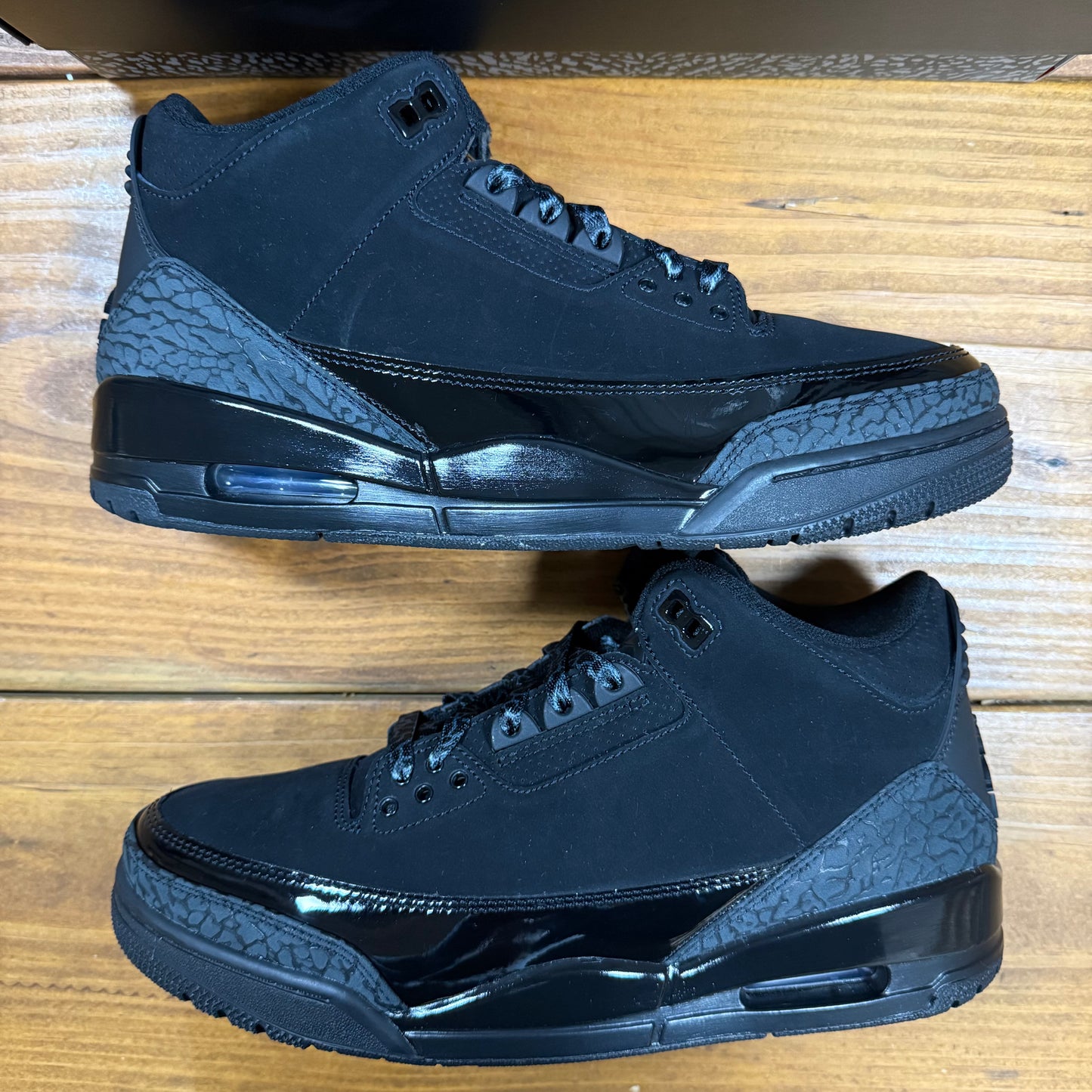 SIZE 10 - Jordan 3 Retro 'Black Cat' 2025 (Used)