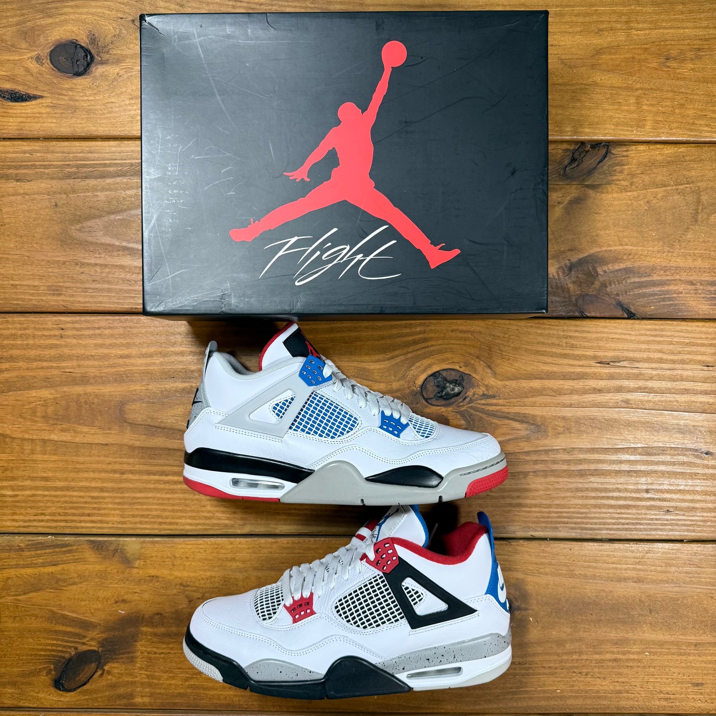 SIZE 12 - Jordan 4 Retro SE 'What The 4' (Used)