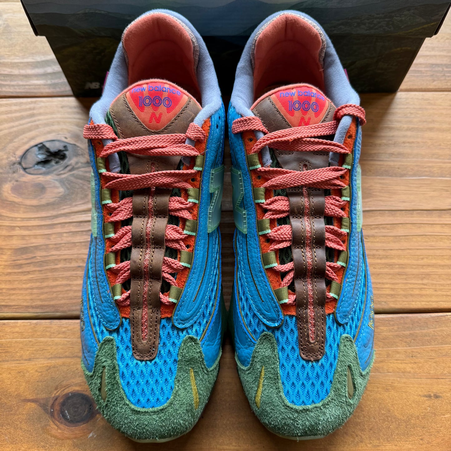 SIZE 11 - New Balance Salehe Bembury x 1000 'Fog Be The Cloud' (Used)