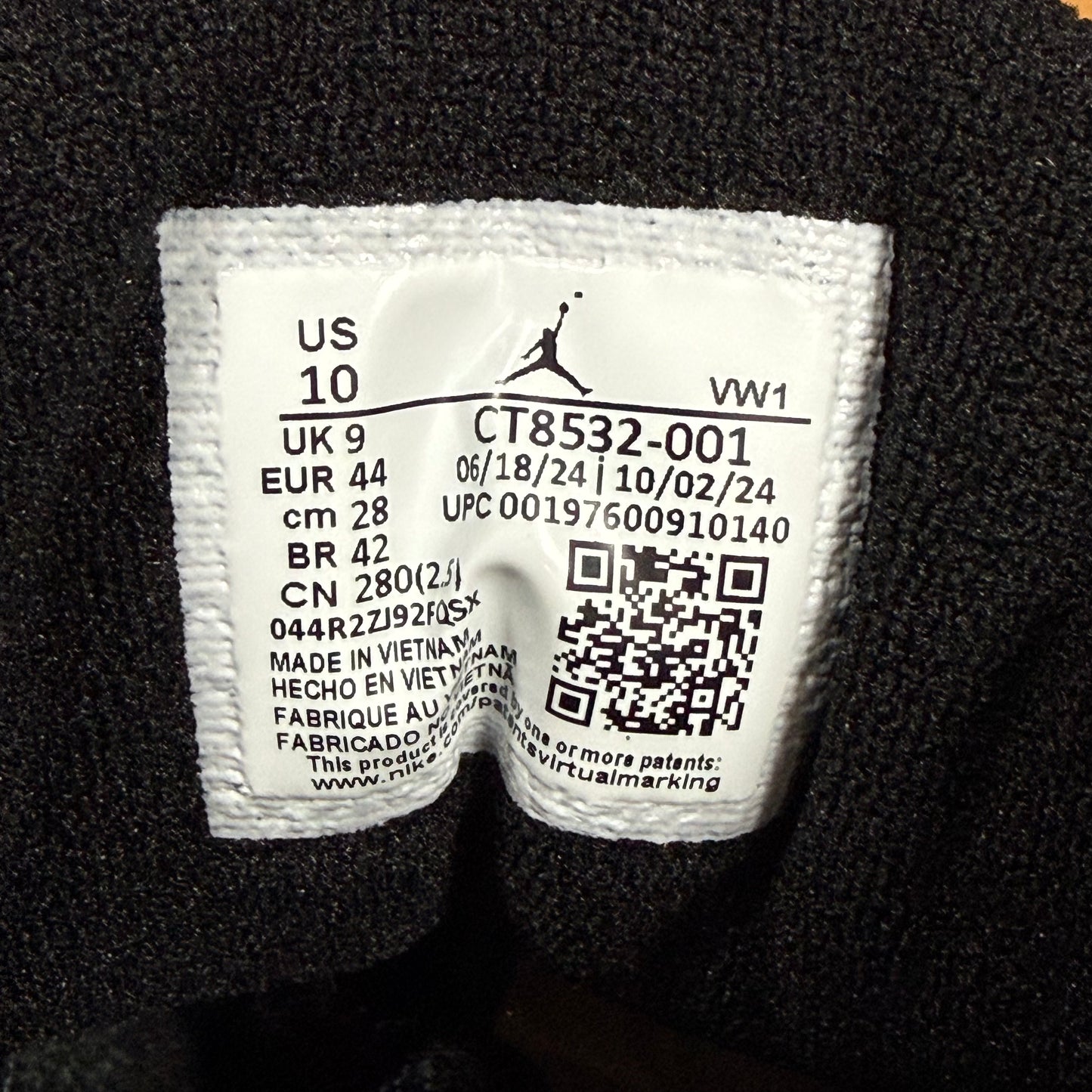 SIZE 10 - Jordan 3 Retro 'Black Cat' 2025 (Used)