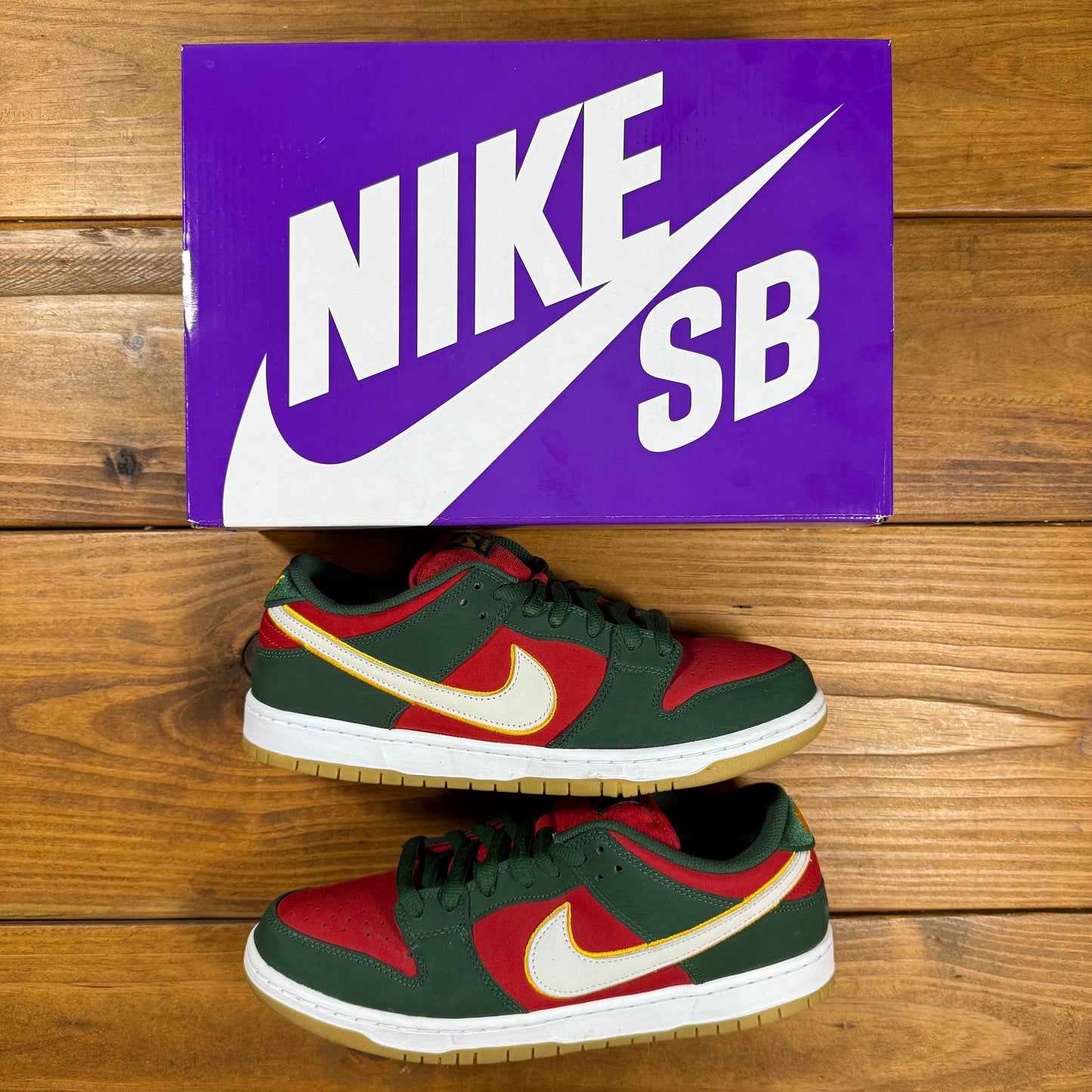 SIZE 12 - Dunk Low Premium SB 'Seattle Supersonics' (Used)