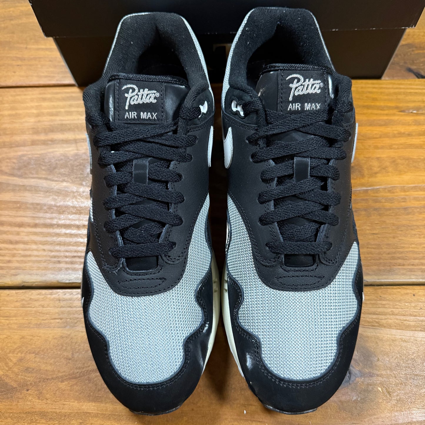 SIZE 12 - Patta x Air Max 1 'Black' (Used)