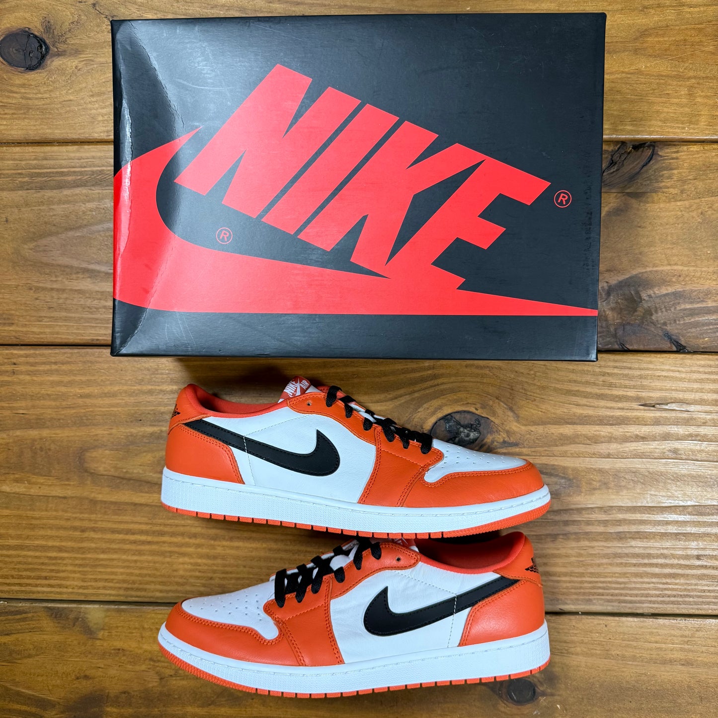 SIZE 12.5 - Jordan 1 Retro Low OG 'Starfish' (Used)