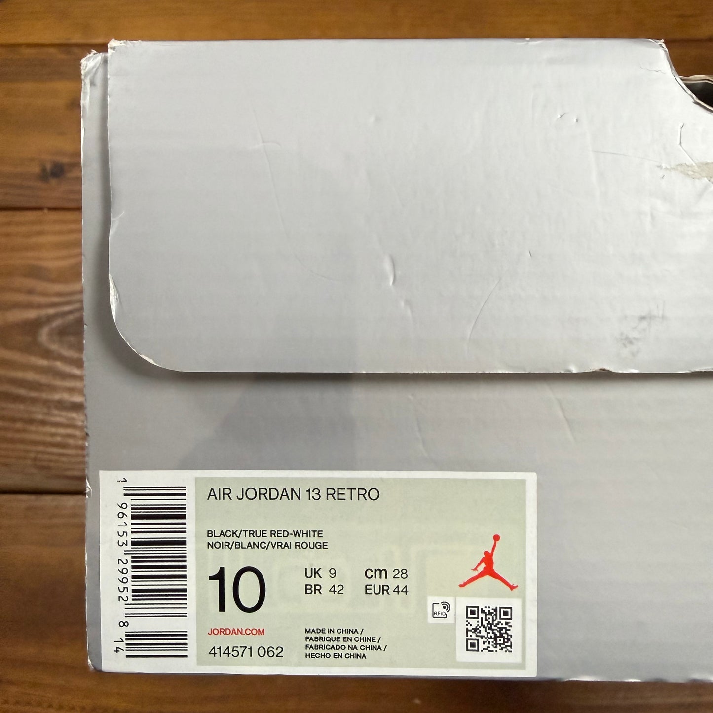 SIZE 10 - Jordan 13 Retro 'Playoff' 2023 (Used)