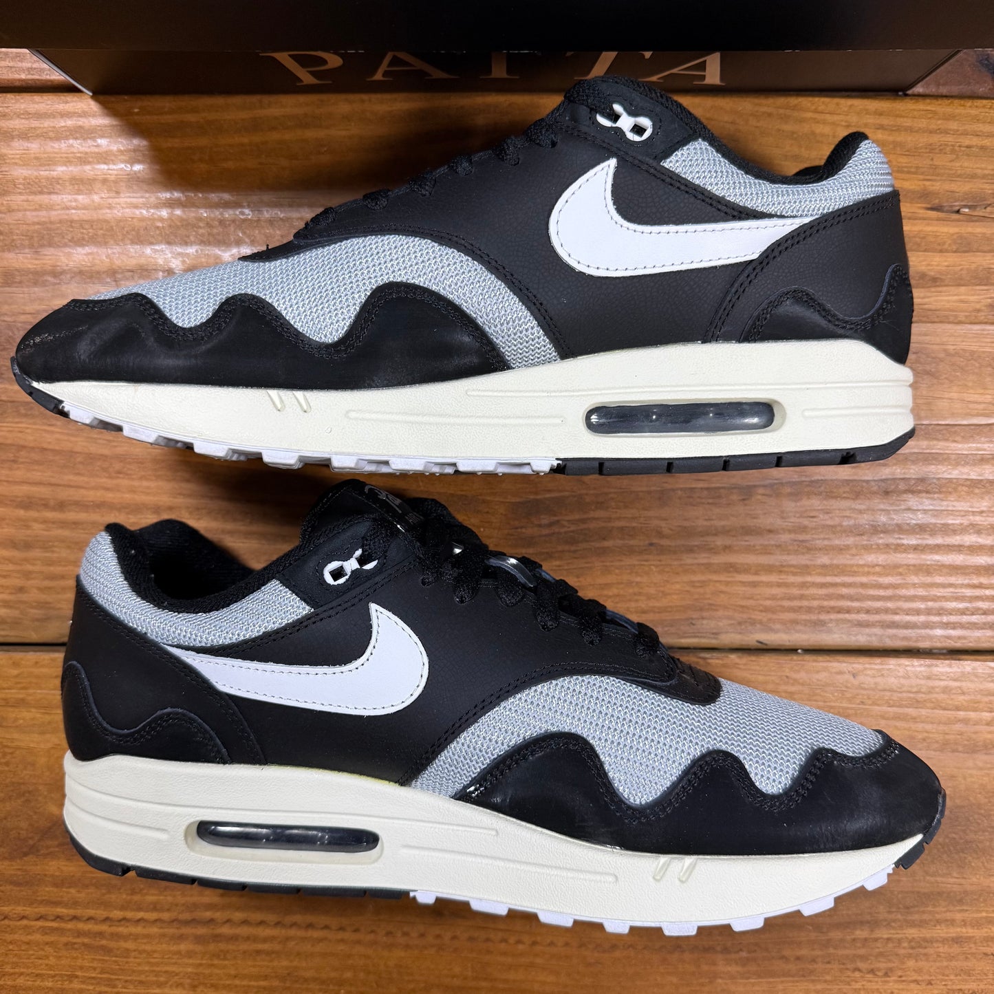 SIZE 12 - Patta x Air Max 1 'Black' (Used)