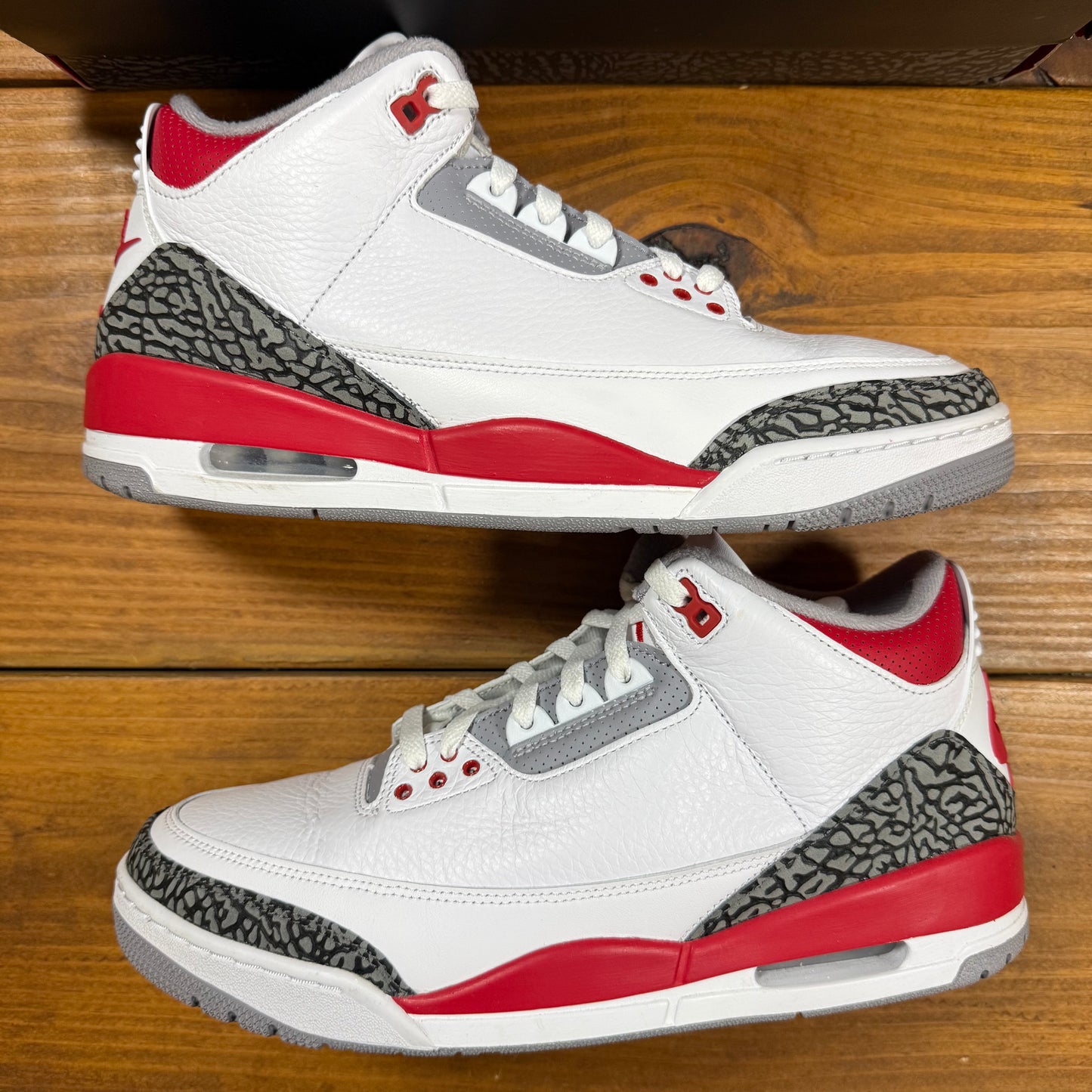 SIZE 12 - Jordan 3 Retro 'Fire Red' 2022 (Used)