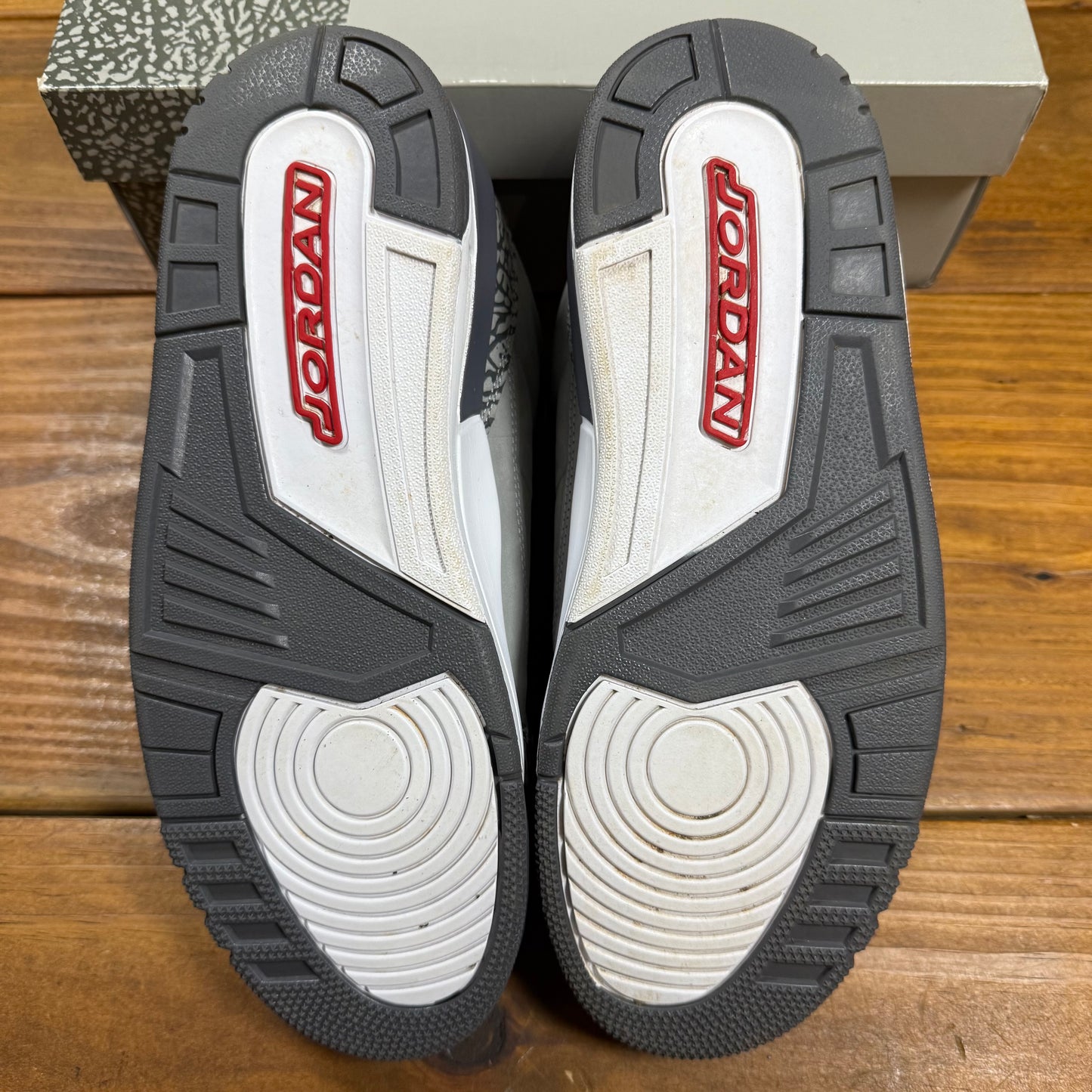 SIZE 10 - Jordan 3 Retro 'Cool Grey' 2021 (Used)