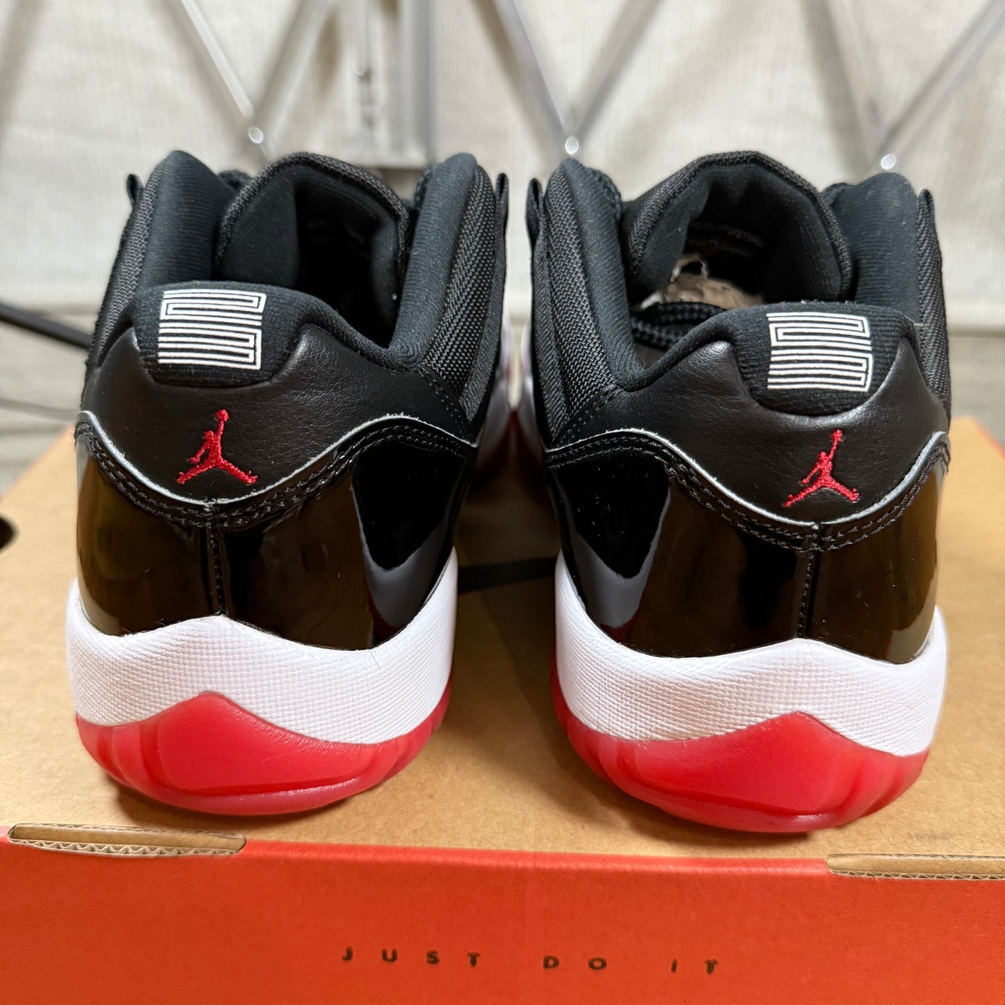 SIZE 10 - Jordan 11 Retro Low 'Bred' 2025 (Used)