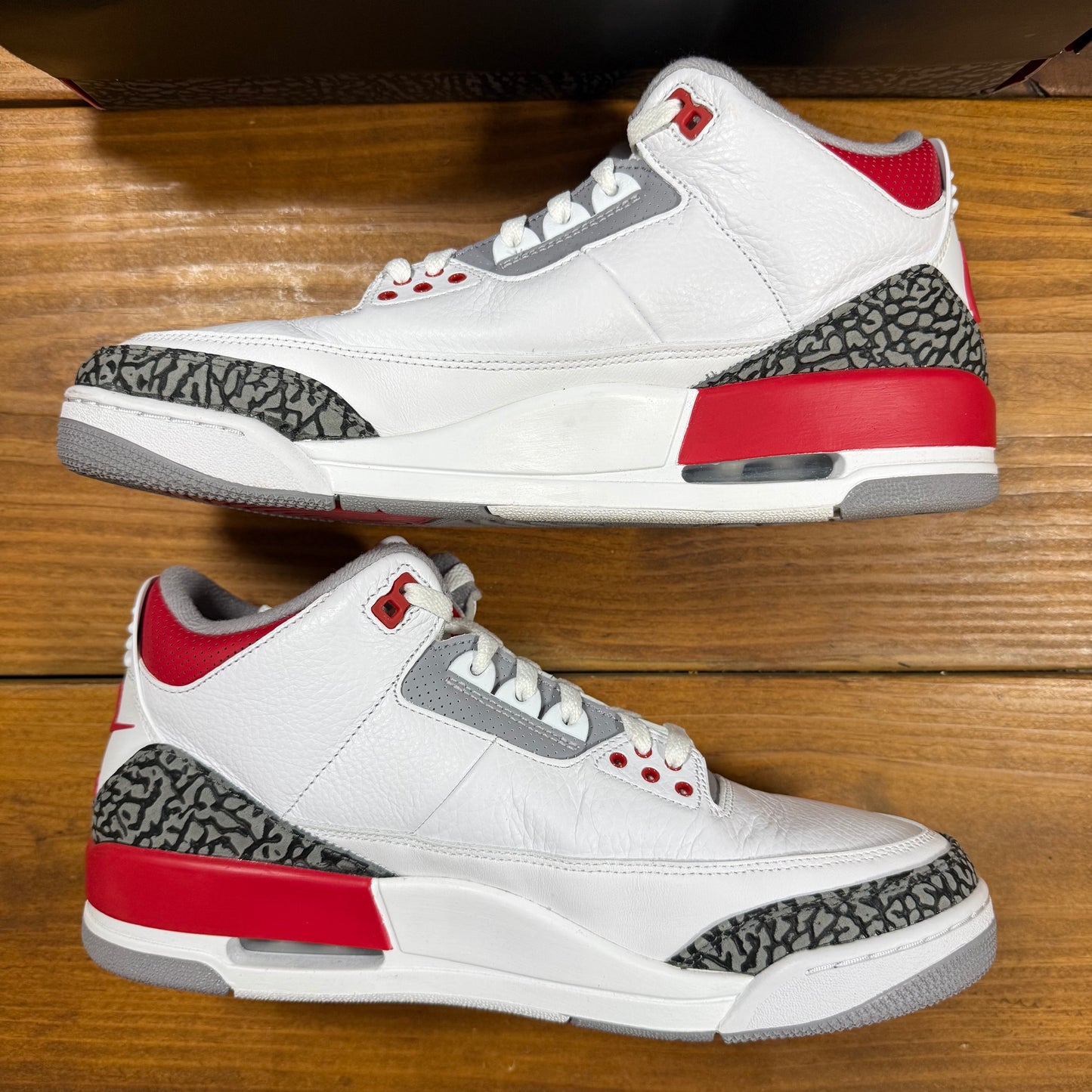 SIZE 12 - Jordan 3 Retro 'Fire Red' 2022 (Used)