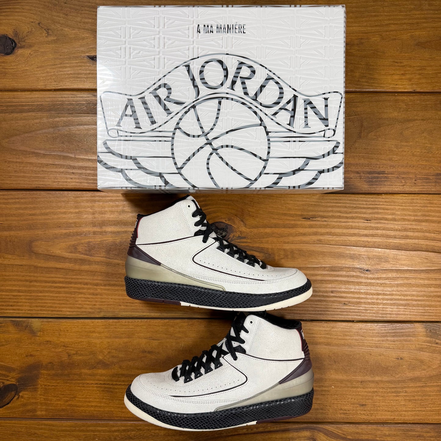 SIZE 12 - A Ma Maniére x Jordan 2 Retro SP 'Airness' (Used)