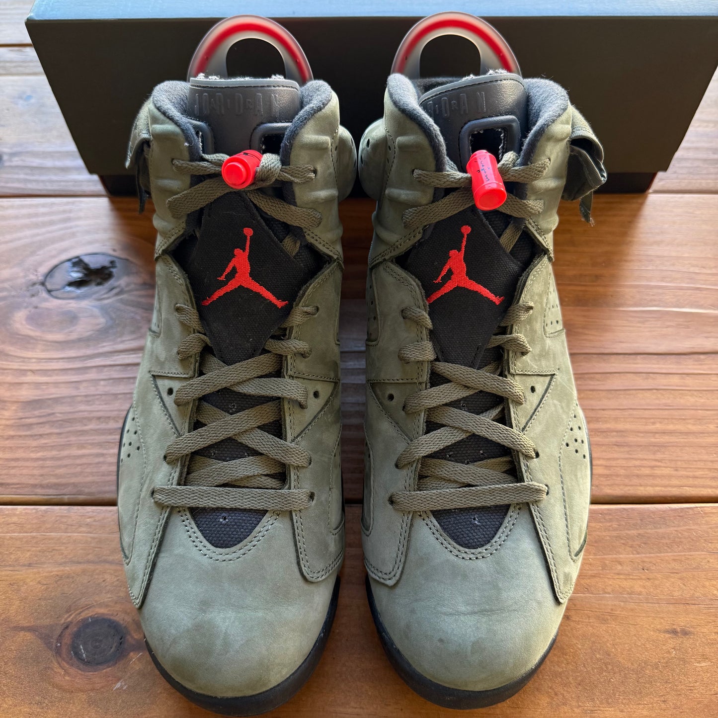 SIZE 11 - Travis Scott x Jordan 6 Retro 'Olive' (Used)