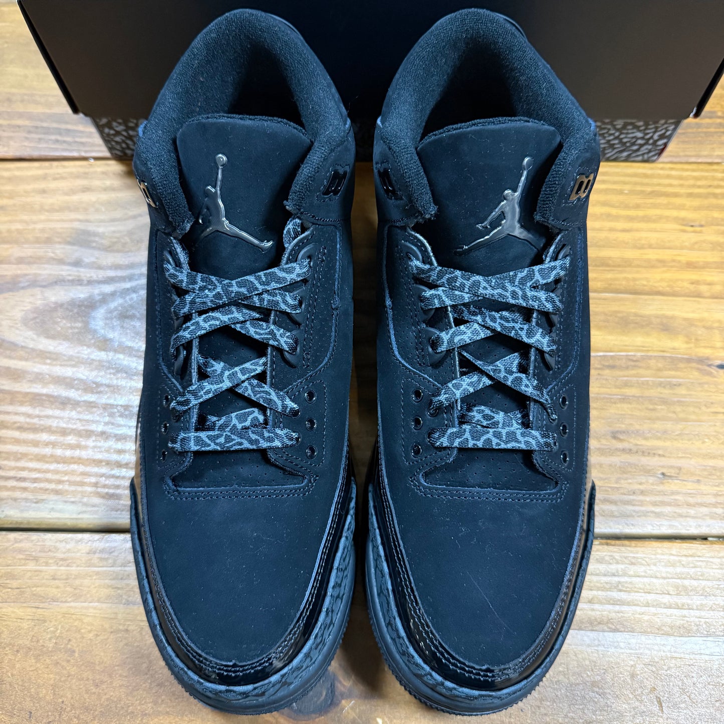 SIZE 10 - Jordan 3 Retro 'Black Cat' 2025 (Used)