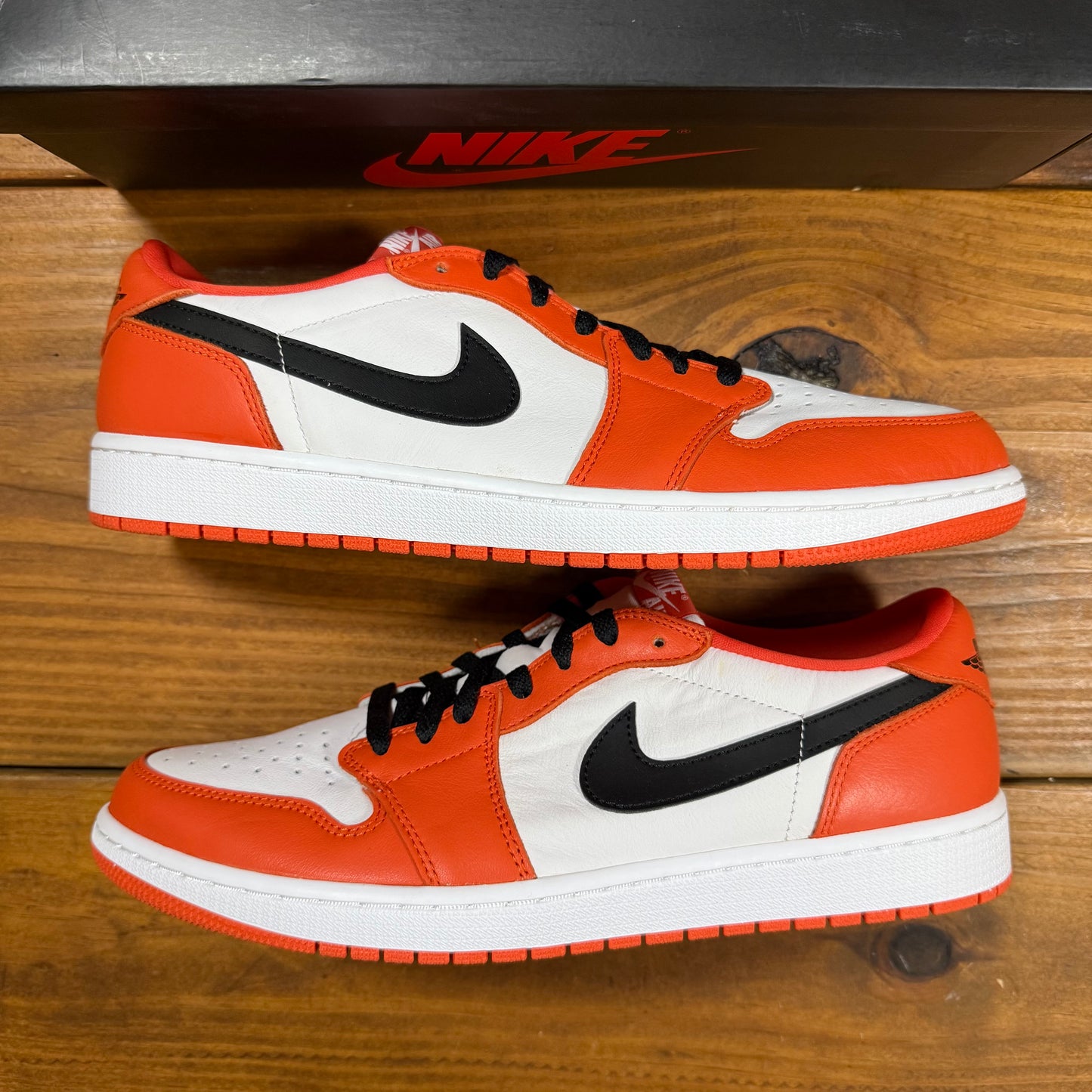 SIZE 12.5 - Jordan 1 Retro Low OG 'Starfish' (Used)