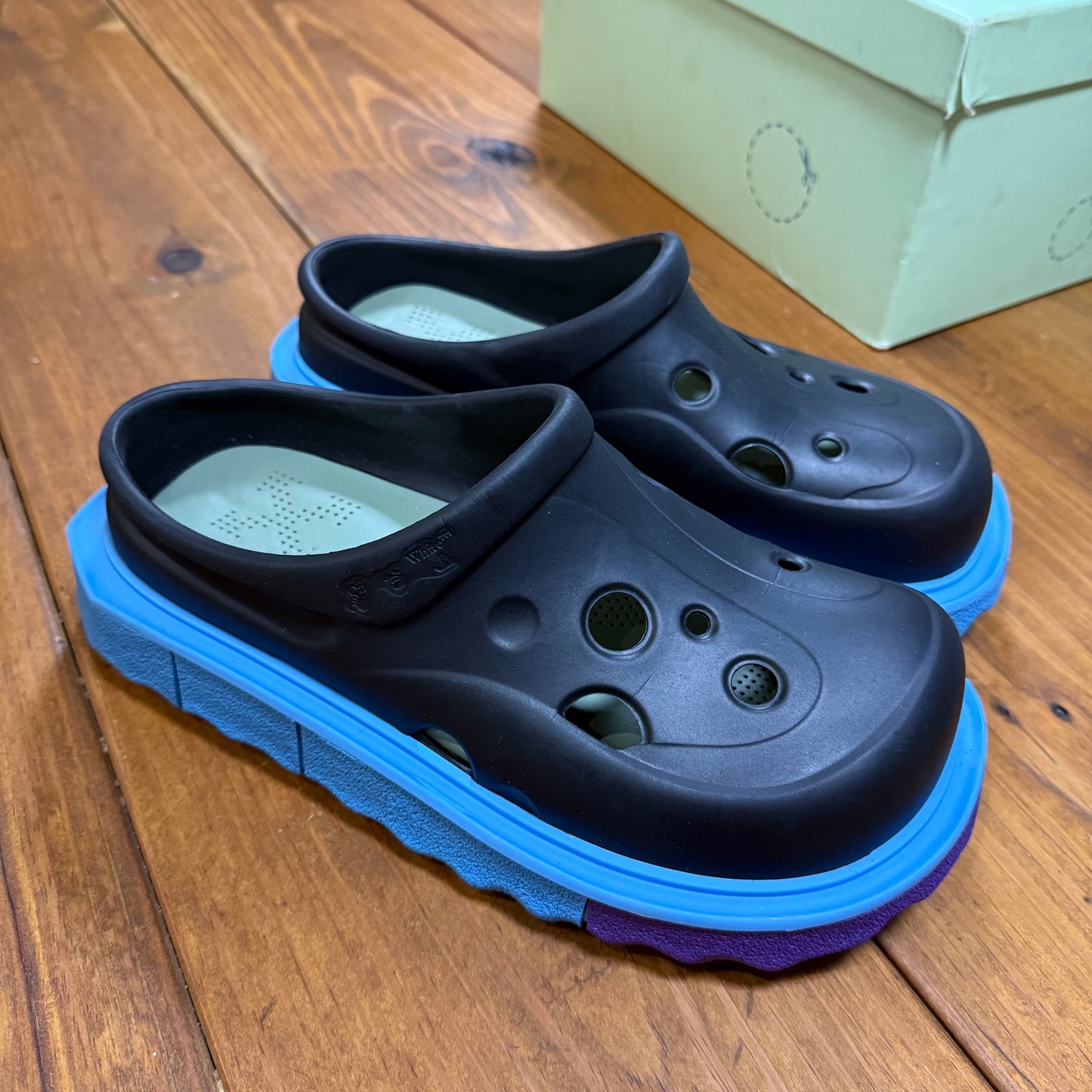 SIZE 42 - Off-White Spongesole Meteor Slipper (Used)