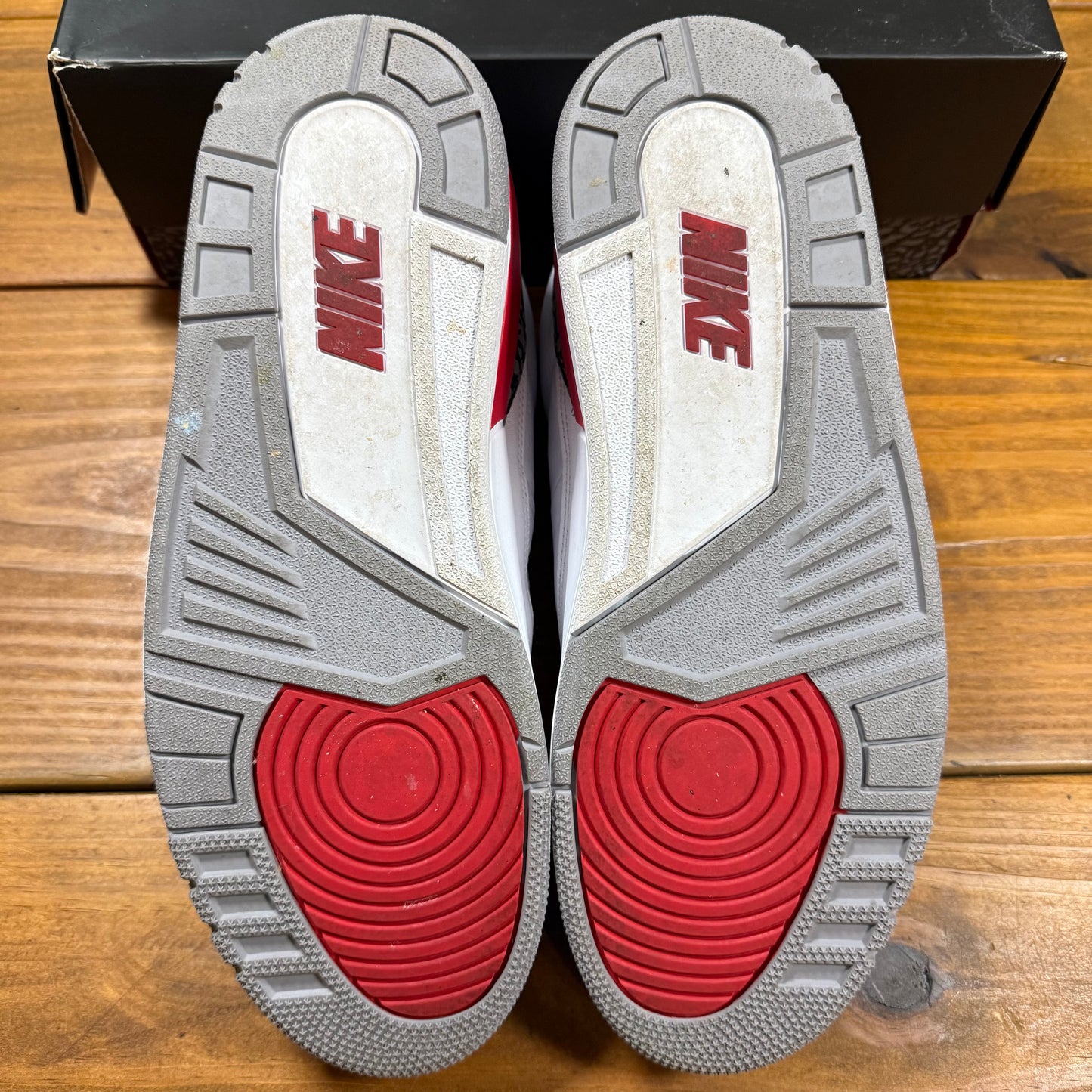 SIZE 12 - Jordan 3 Retro 'Fire Red' 2022 (Used)