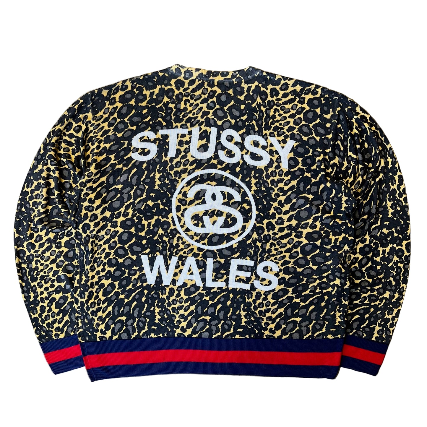 Stussy Wales Bonner Leopard Sweater