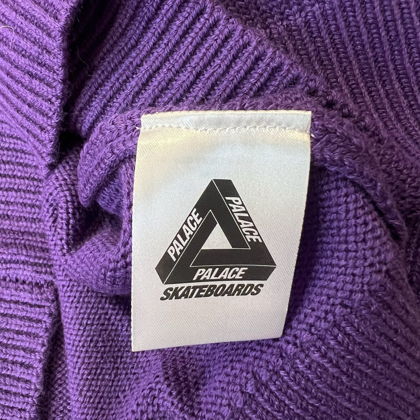 LARGE - Palace Grape Knit Sweater