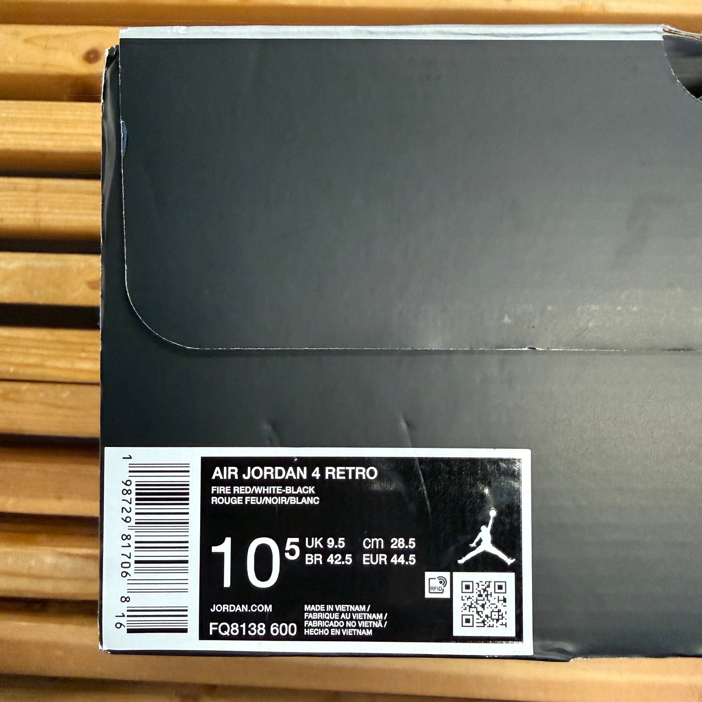 Jordan 4 Retro 'Toro Bravo' 2026 (Used) - Size 10.5