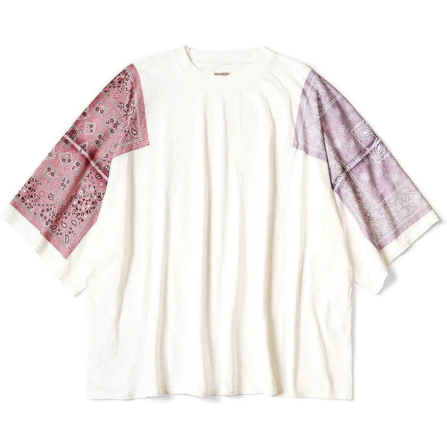 Kapital Bandana Tee - Pink/Purple