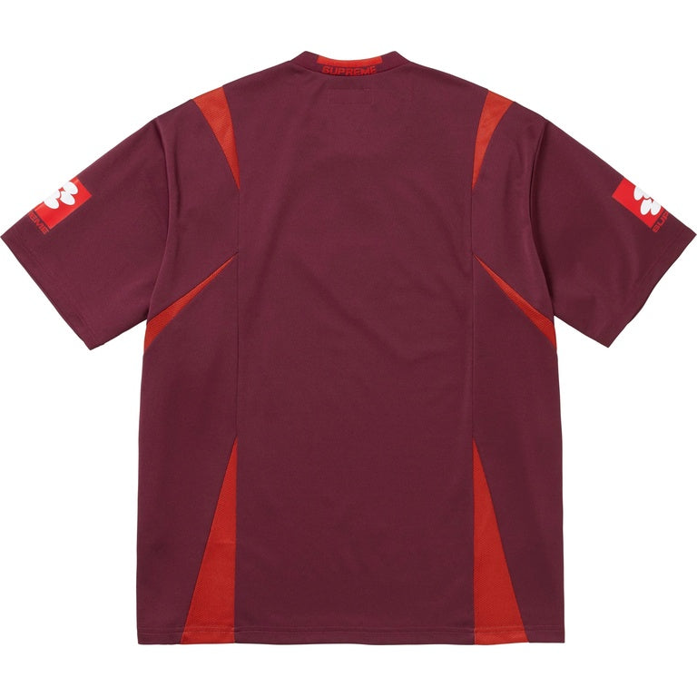 Camiseta de fútbol Supreme Crest 'Granate'