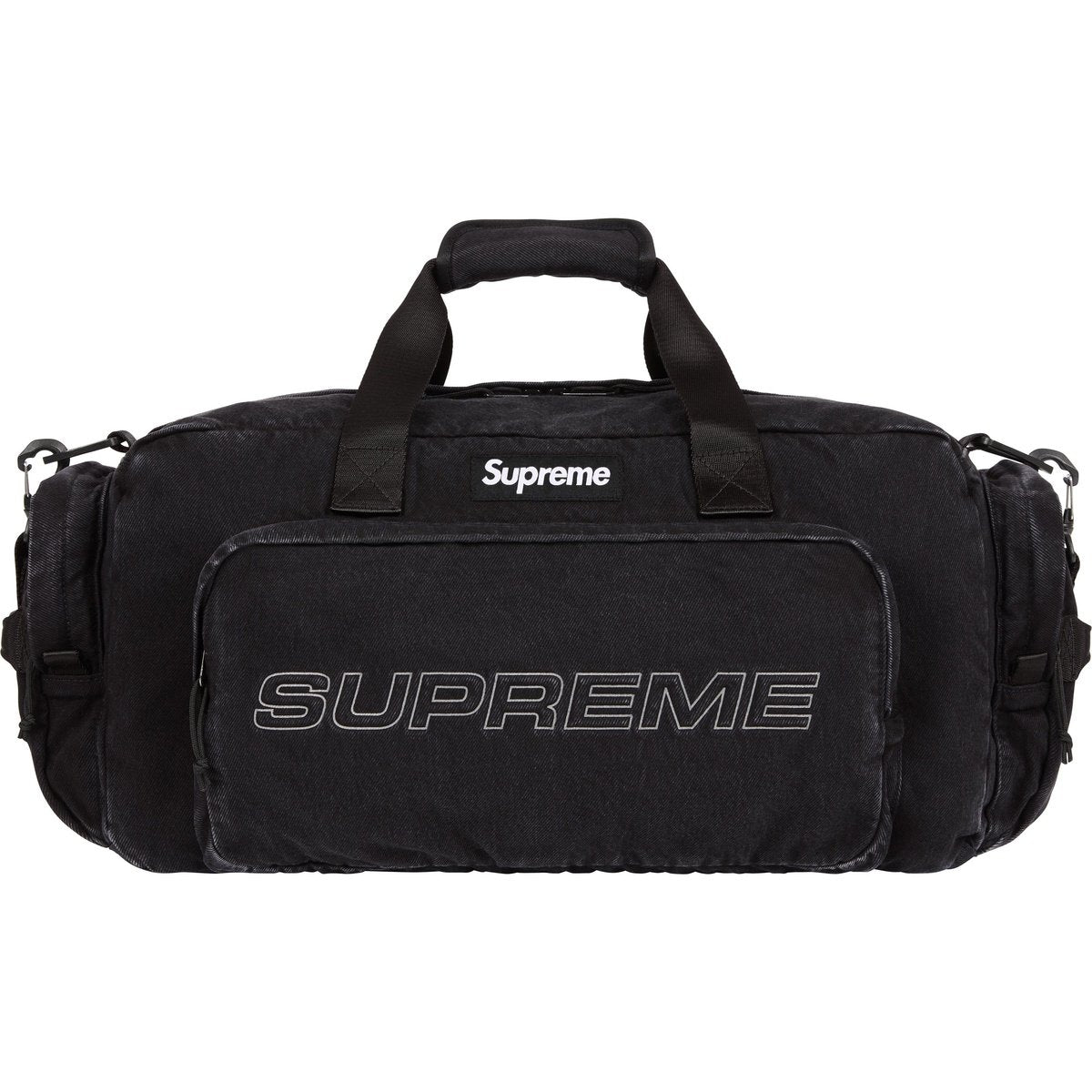 Supreme Denim Duffle Bag