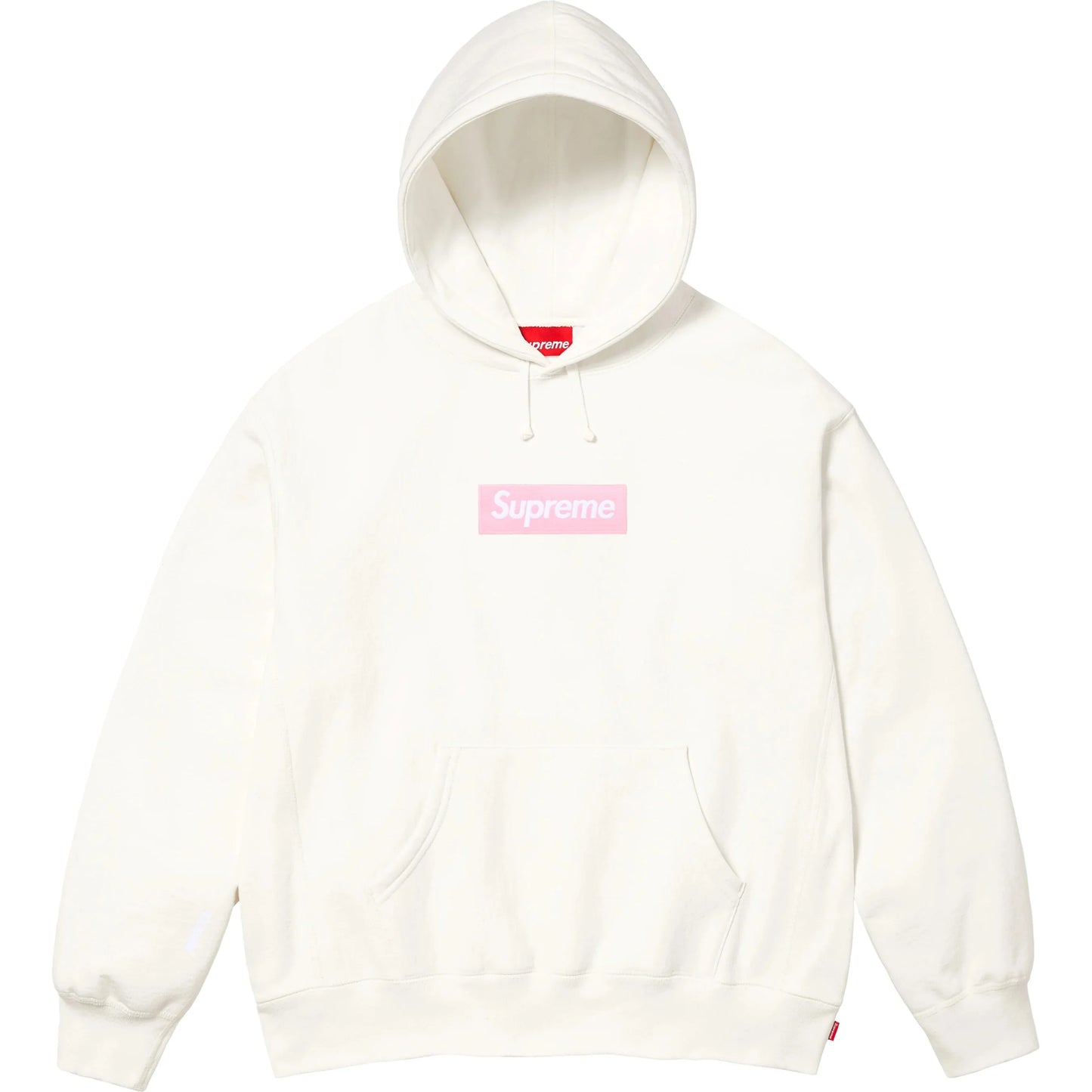 Supreme Box Logo Hooded Sweatshirt 'White'