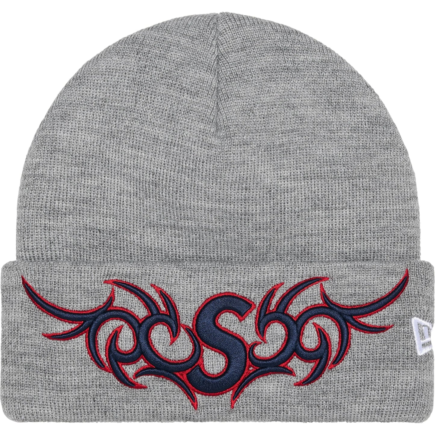 New Era® Tribal S Logo Beanie 'Heather Grey'