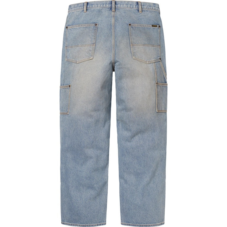Supreme Reflective Double Knee Pant 'Denim'