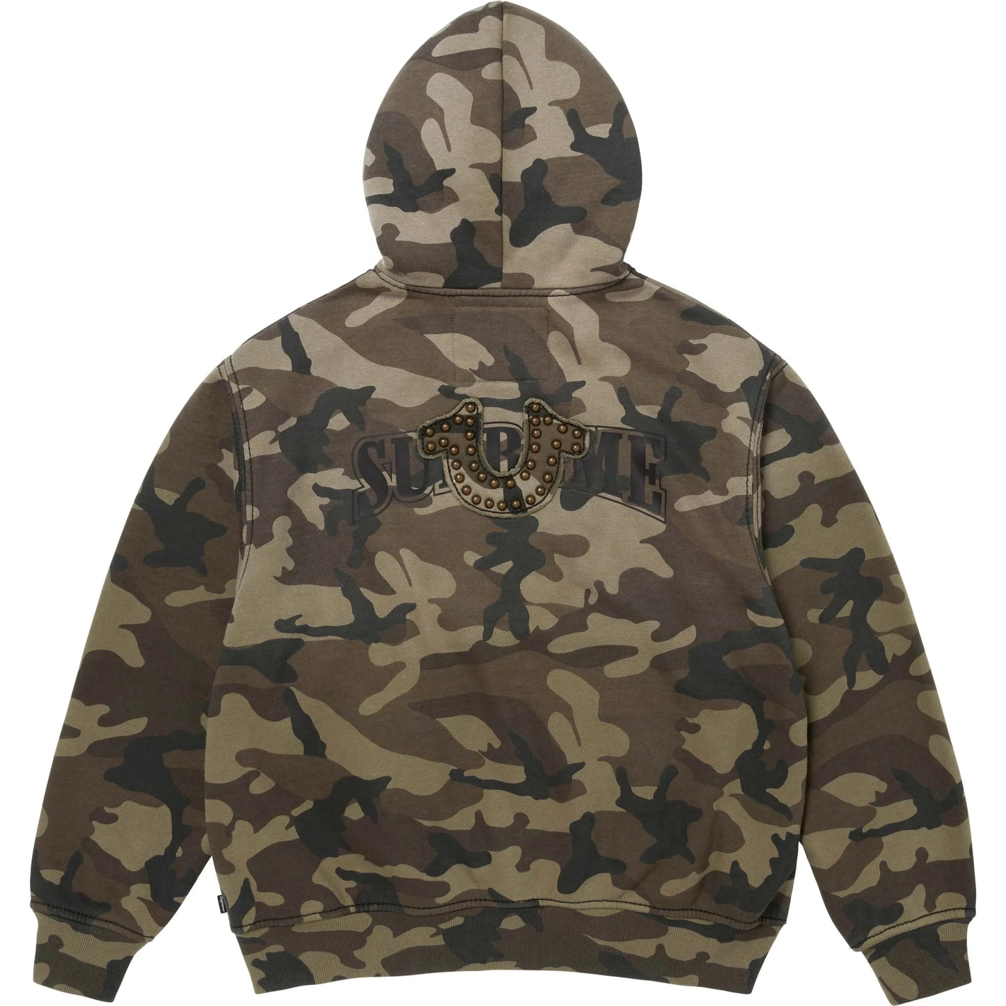Supreme®/True Religion® Zip Up Hooded Sweatshirt 'Brown Camo'