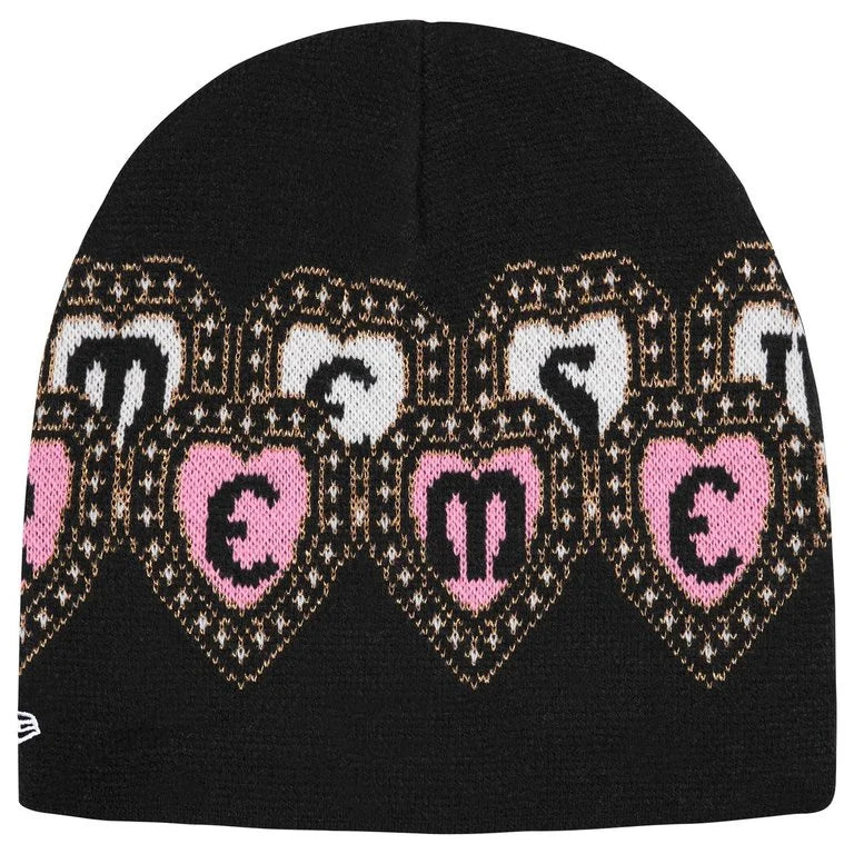 Supreme New Era® Hearts Beanie 'Black'