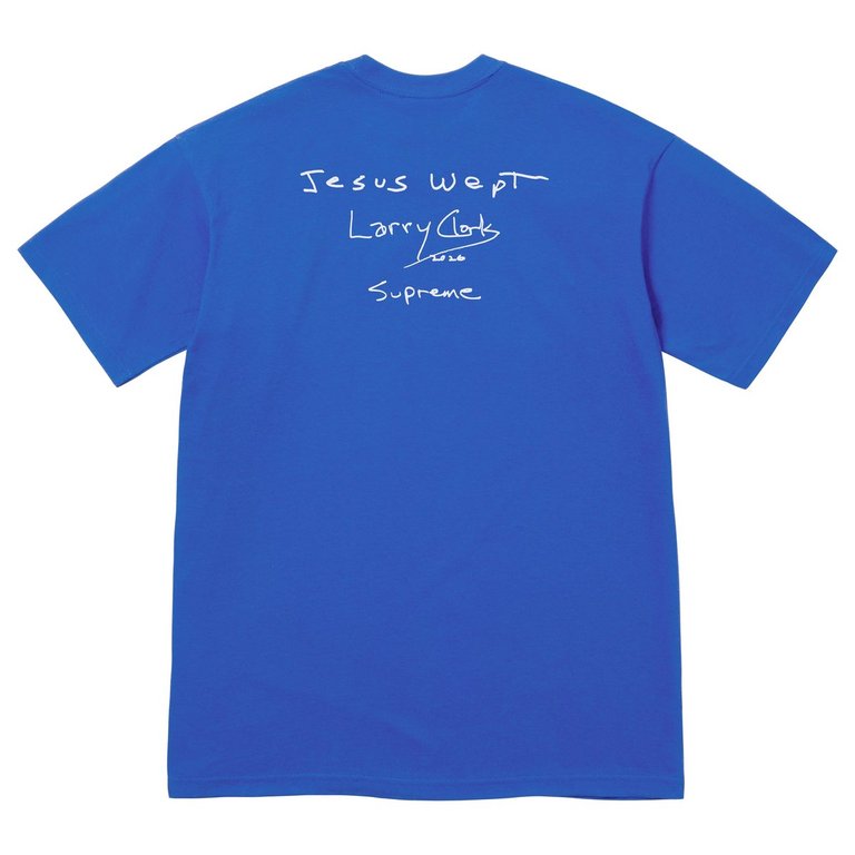 Medium - Supreme/Larry Clark Gun Tee 'Royal'