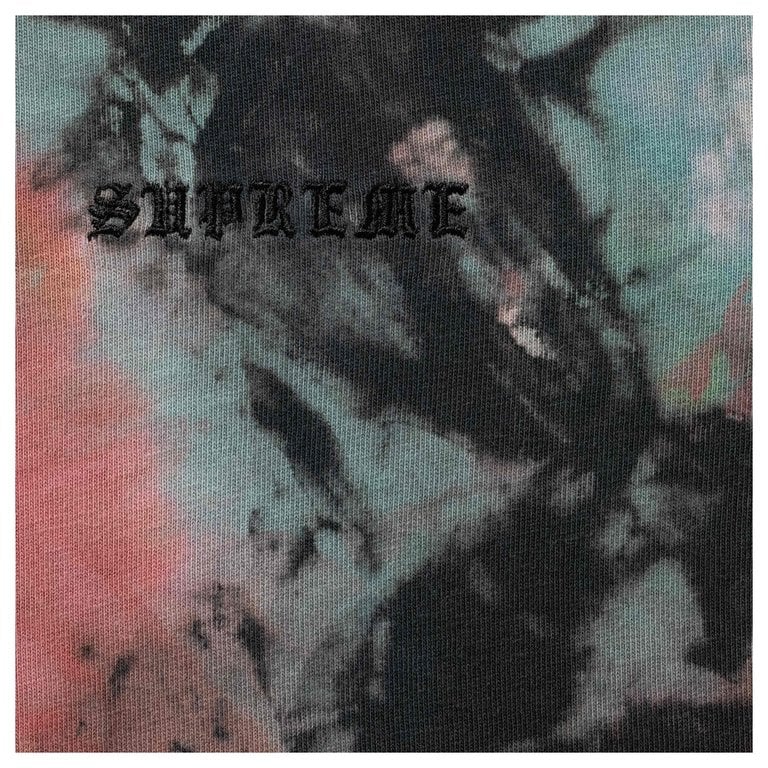Supreme Washed S/S Top 'Tie Dye' - Large