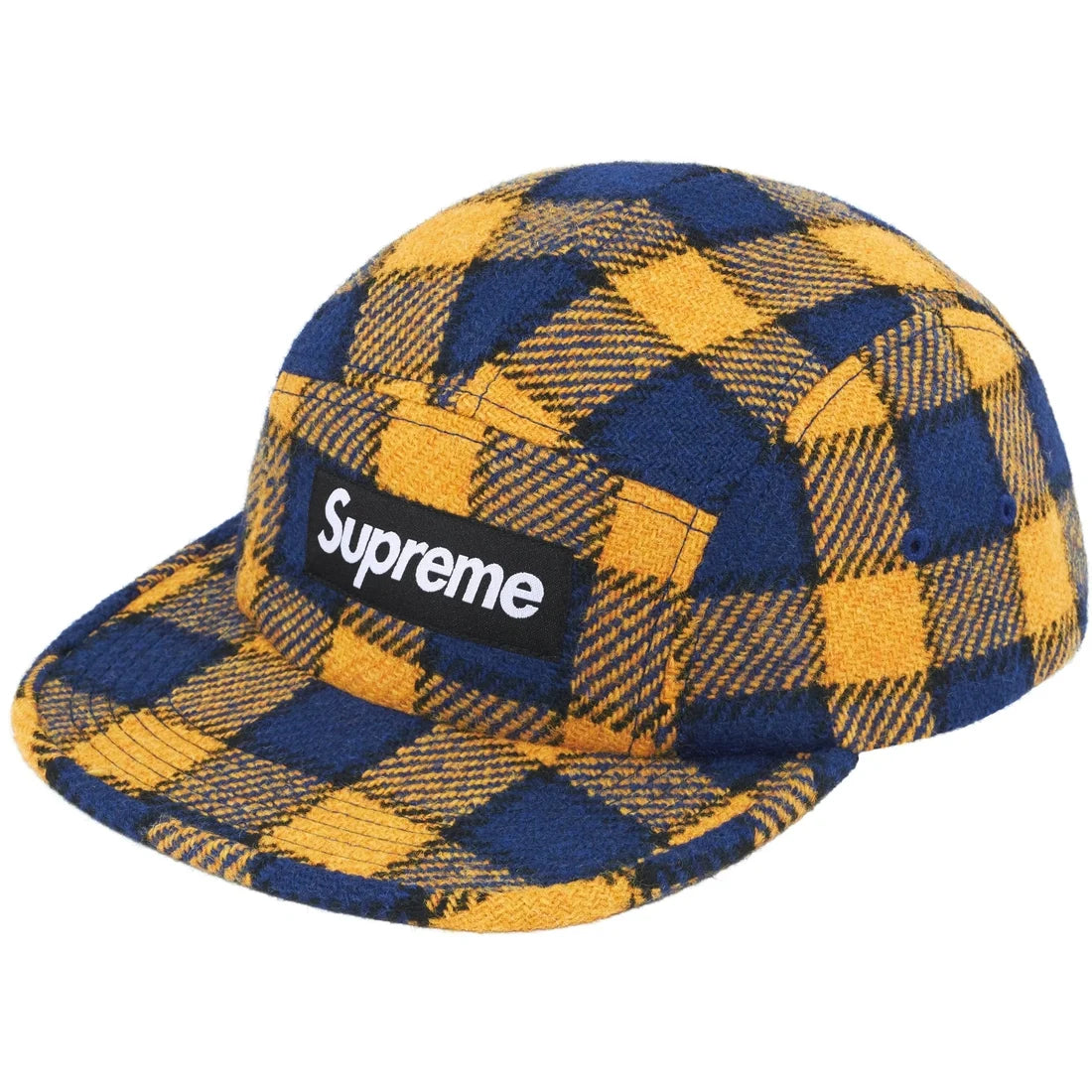 Supreme Harris Tweed Camp Cap