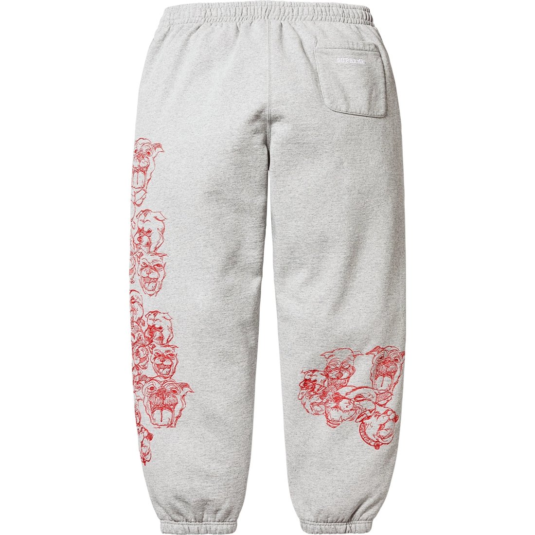 Supreme Pitbulls Embroidered Sweatpants