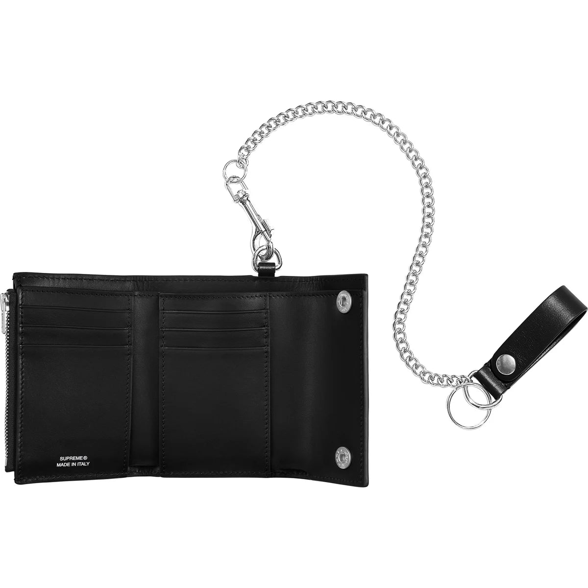Supreme Leather Chain Wallet