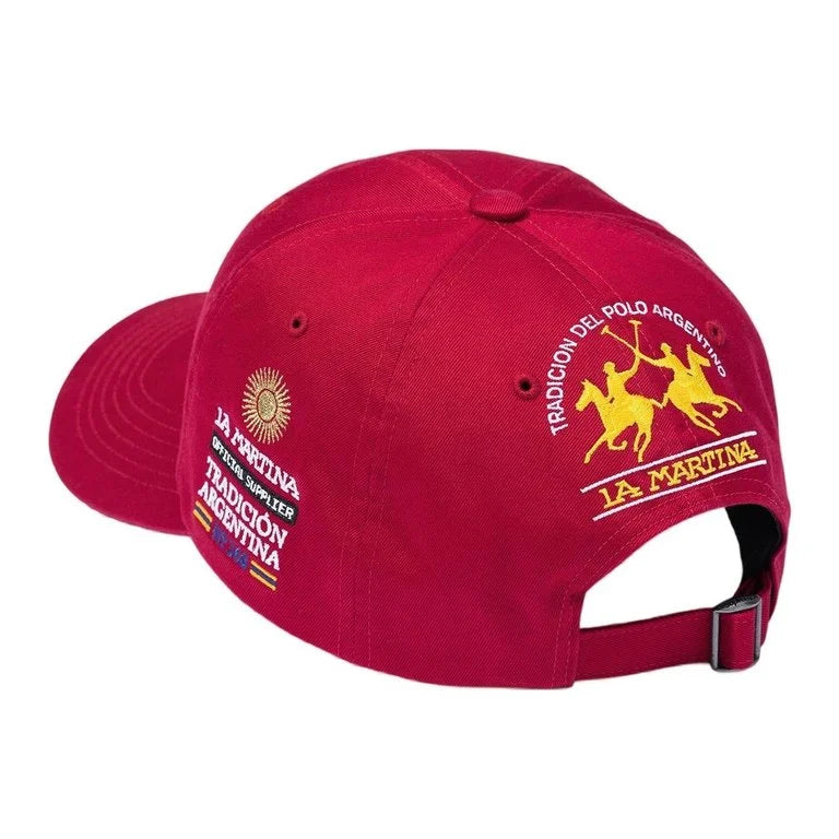 Supreme®/La Martina/Jacob & Co 6-Panel 'Red'