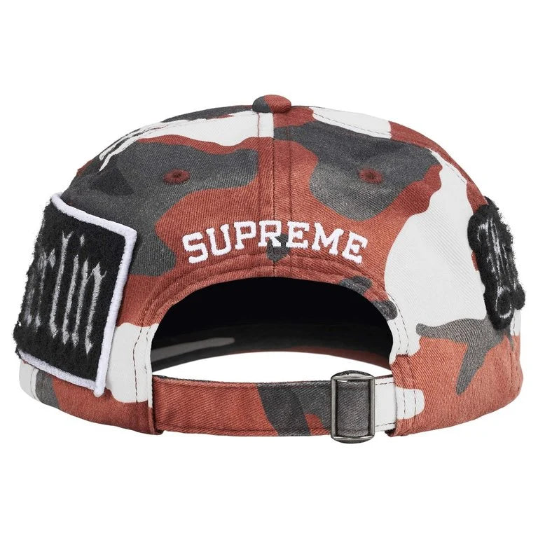 Supreme City Patches 6-Panel „Red Camo“