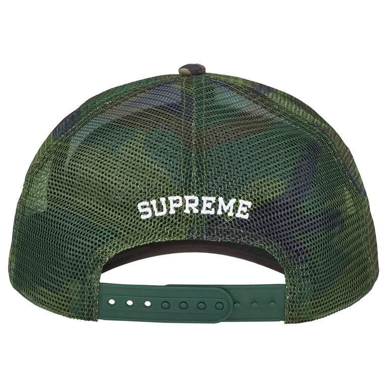 Supreme Western Embroidered Mesh Back 5-Panel 'Woodland Camo'